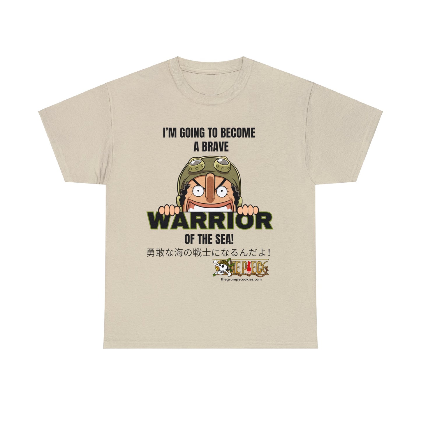 One Piece - Brave Warrior of the Sea Unisex Heavy Cotton Tee