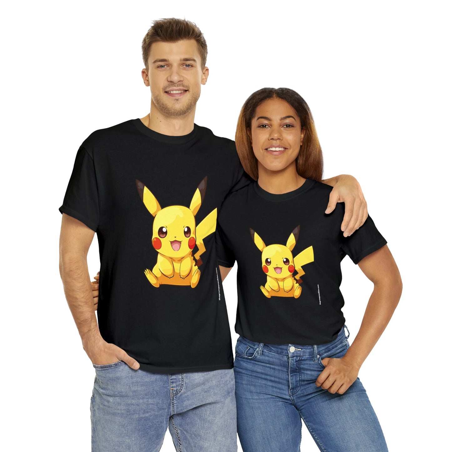 Pokemon - Pika P Unisex Heavy Cotton Tee