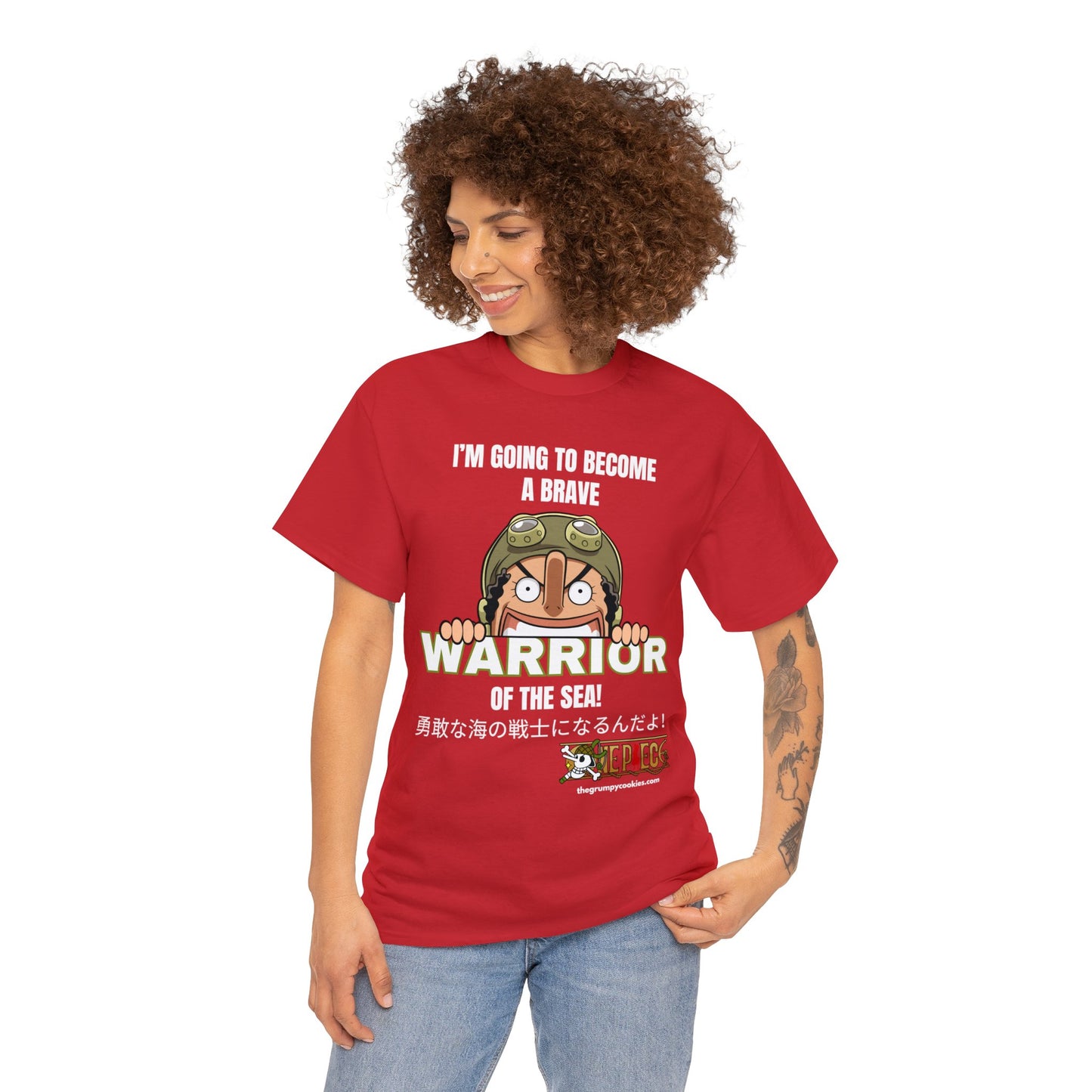 One Piece - Brave Warrior of the Sea Unisex Heavy Cotton Tee