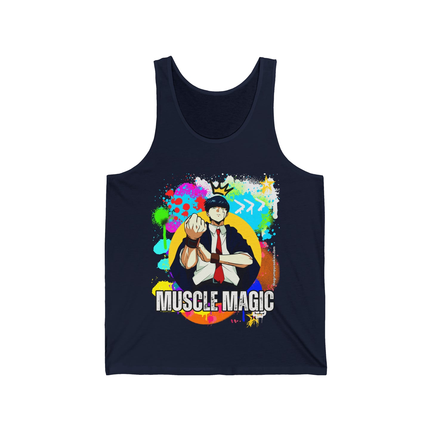 Mashle - Graffiti Mash Men's Jersey Tank