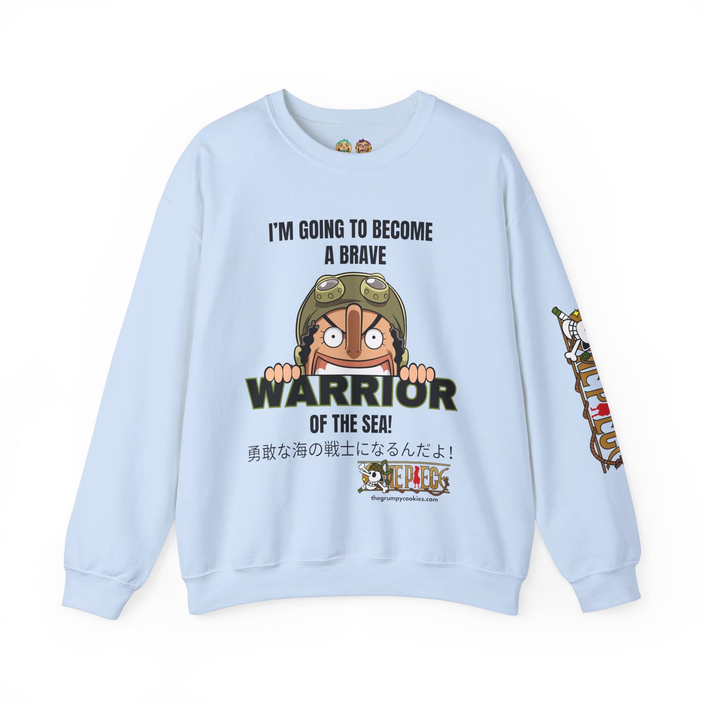 One Piece - Brave Warrior of the Sea Unisex Heavy Blend™ Crewneck Sweatshirt