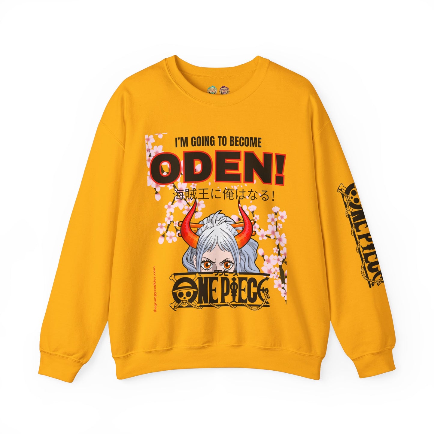 One Piece - I Will Be Oden Unisex Heavy Blend™ Crewneck Sweatshirt