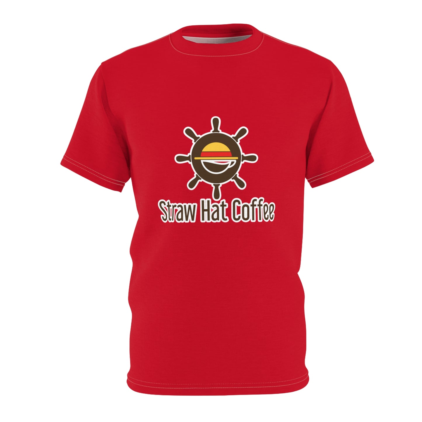 Straw Hat Coffee - Burn It Up Tee Unisex Cut & Sew Tee