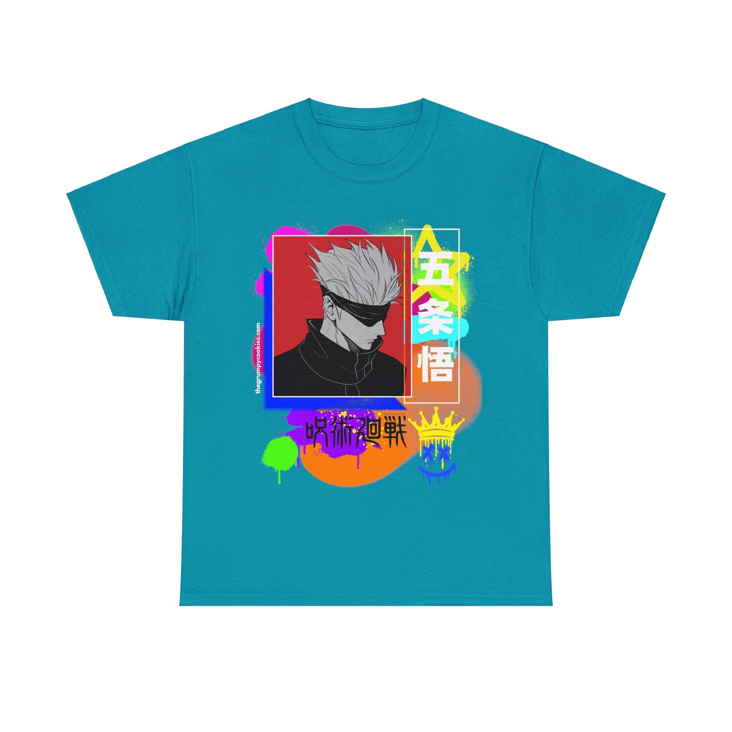 Jujutsu Kaisen - Emo Gojo Unisex Heavy Cotton Tee