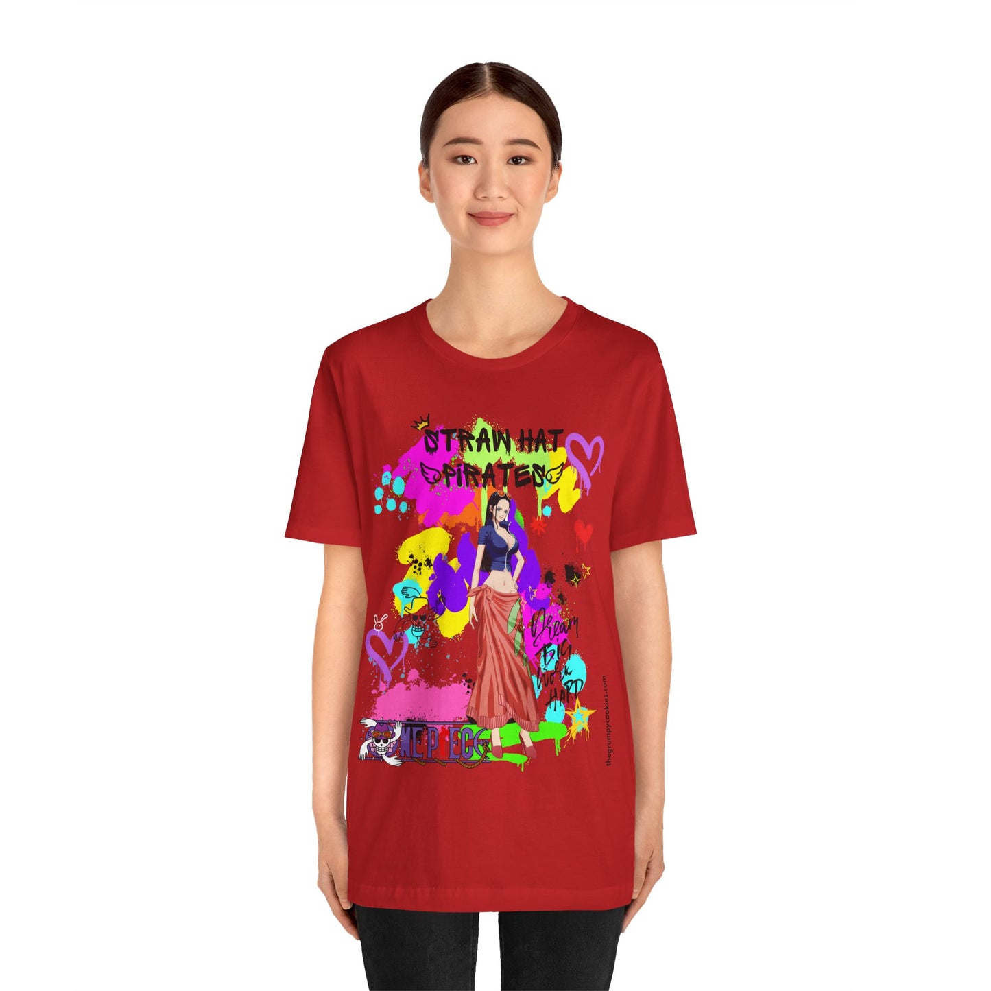 One Piece - Graffiti Robin Unisex Jersey Short Sleeve Tee