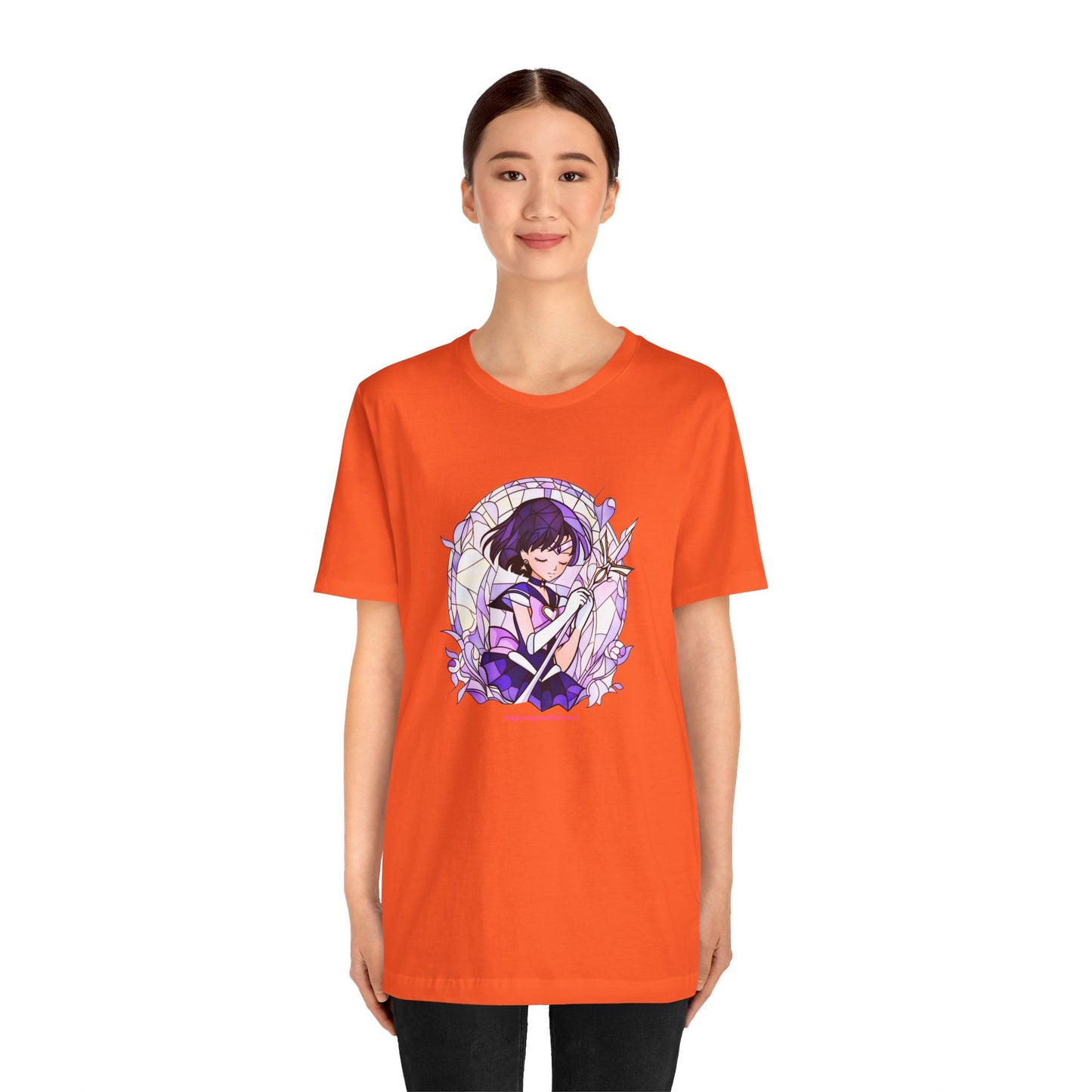 Sailor Moon - Sailor Saturn Jersey Short Sleeve Tee