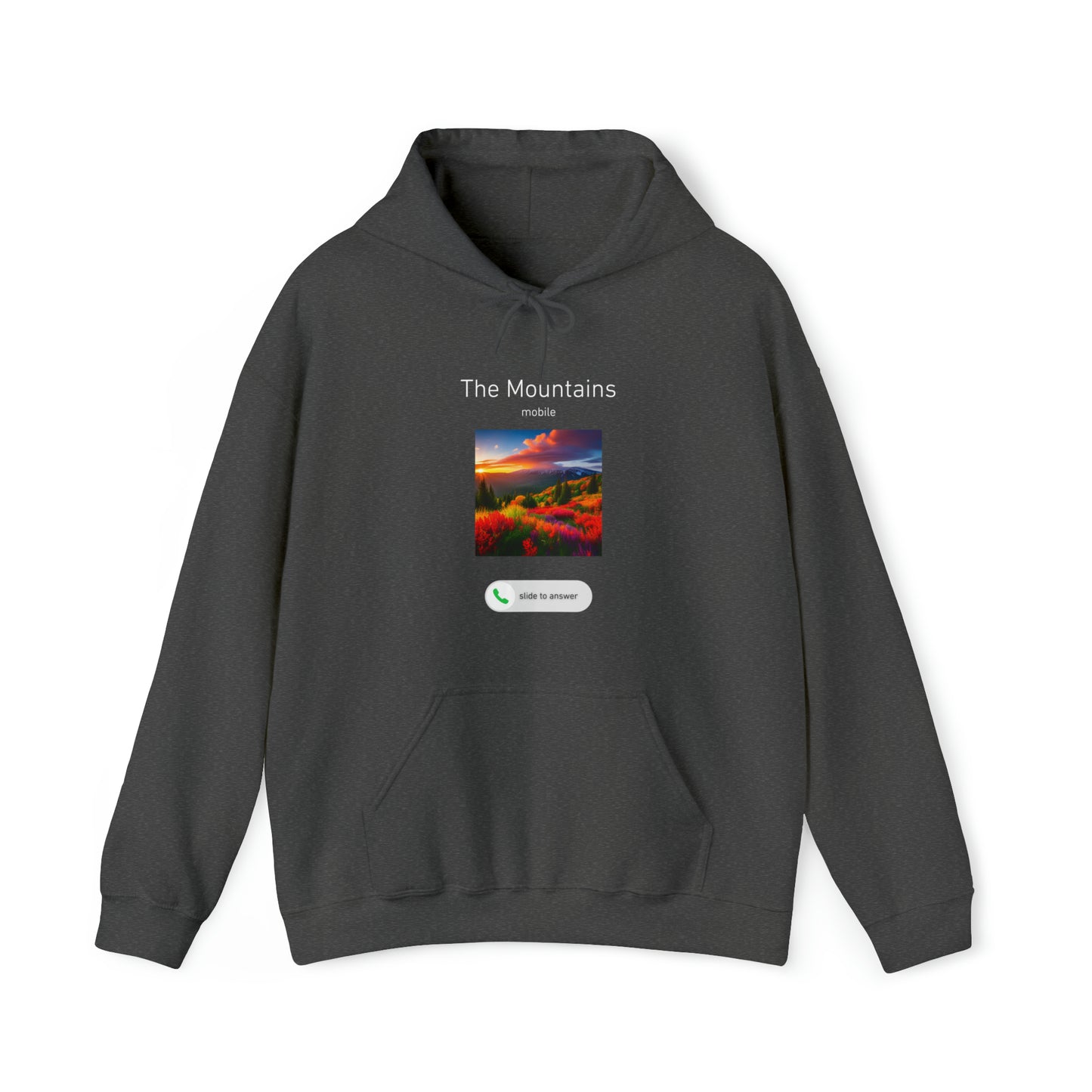 The Grumpy Cookies - Mountains Calling Unisex Heavy Blend™ Hooded Sweatshirt