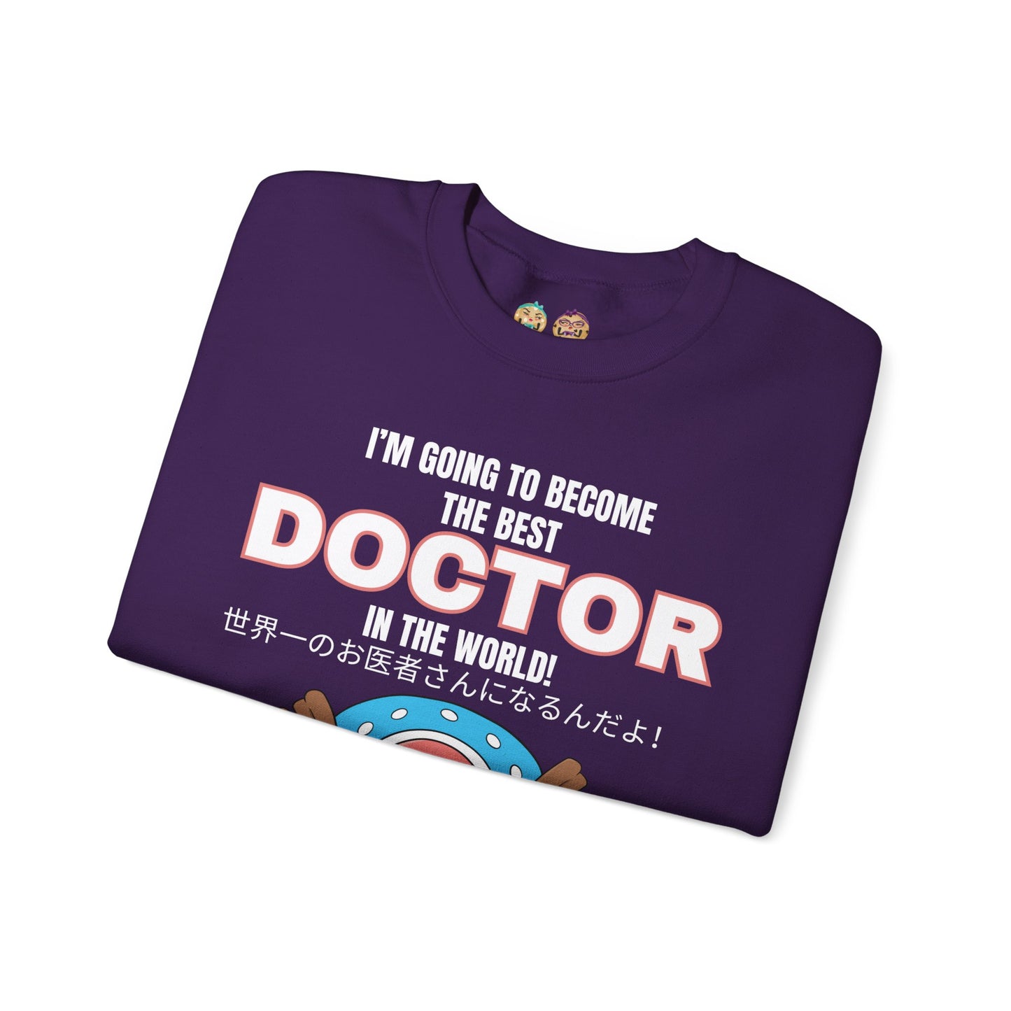 One Piece - World's Greatest Doctor Unisex Heavy Blend™ Crewneck Sweatshirt
