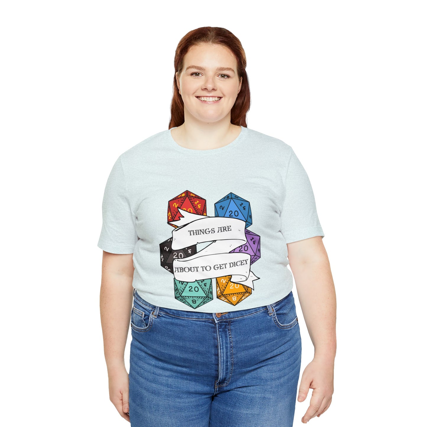 Dungeons & Dragons - Dicey Short Sleeve Tee