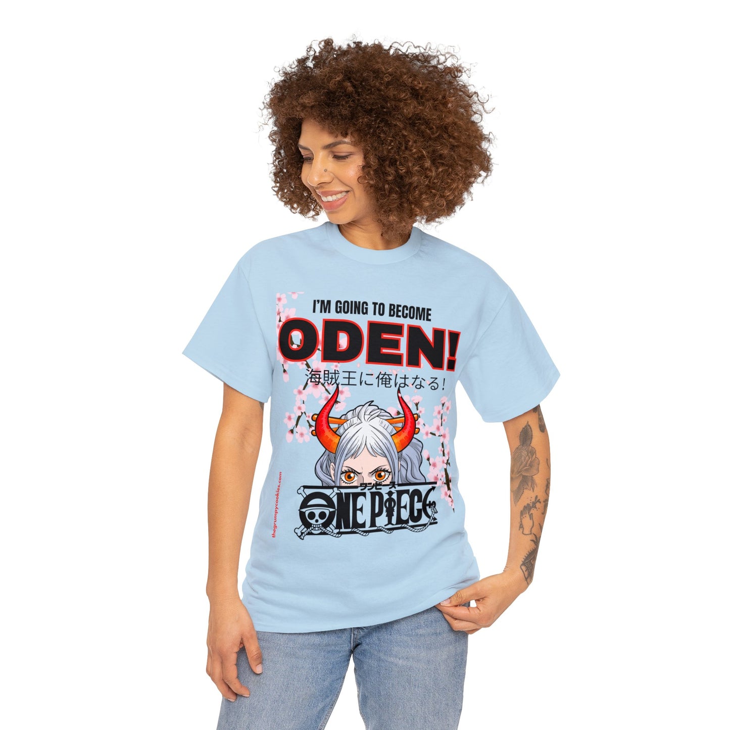 One Piece - I'll Be Oden Unisex Heavy Cotton Tee