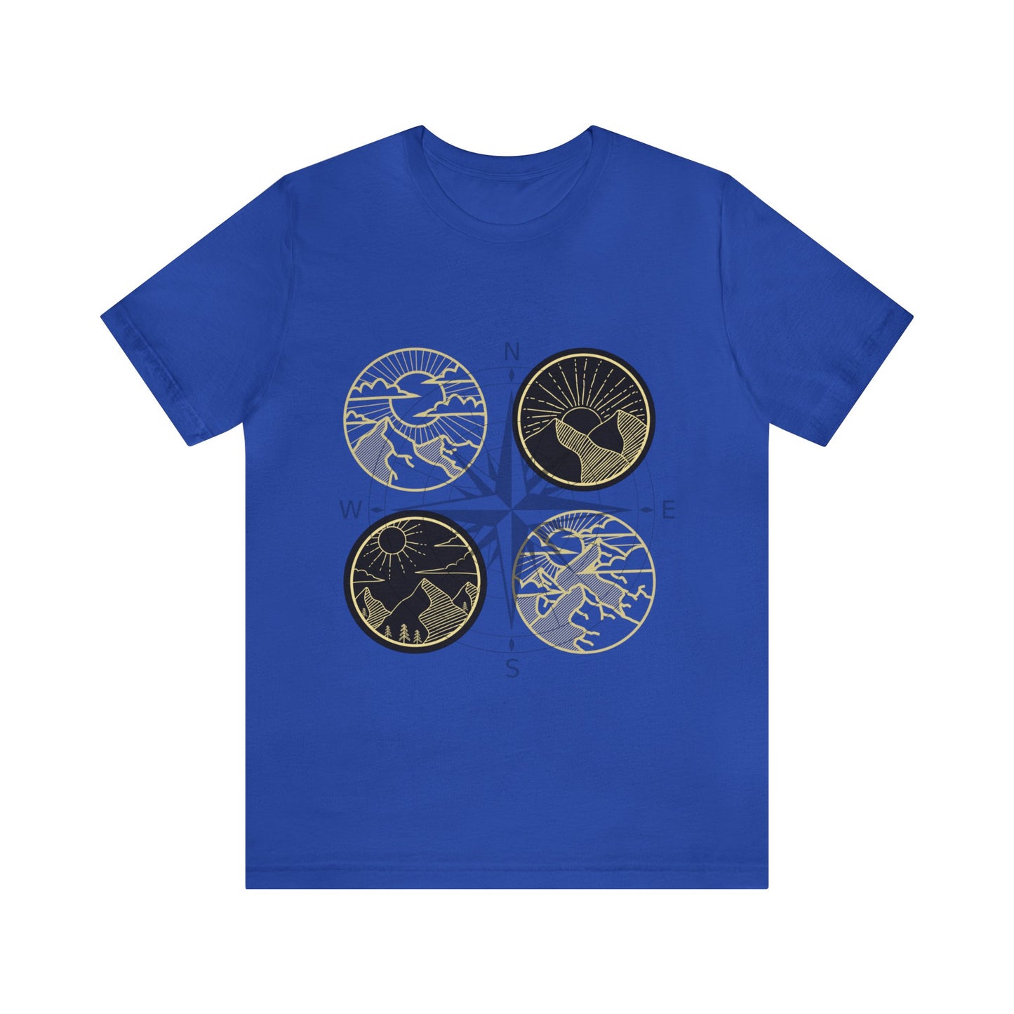 The Grumpy Cookies - Compass Short Sleeve Tee