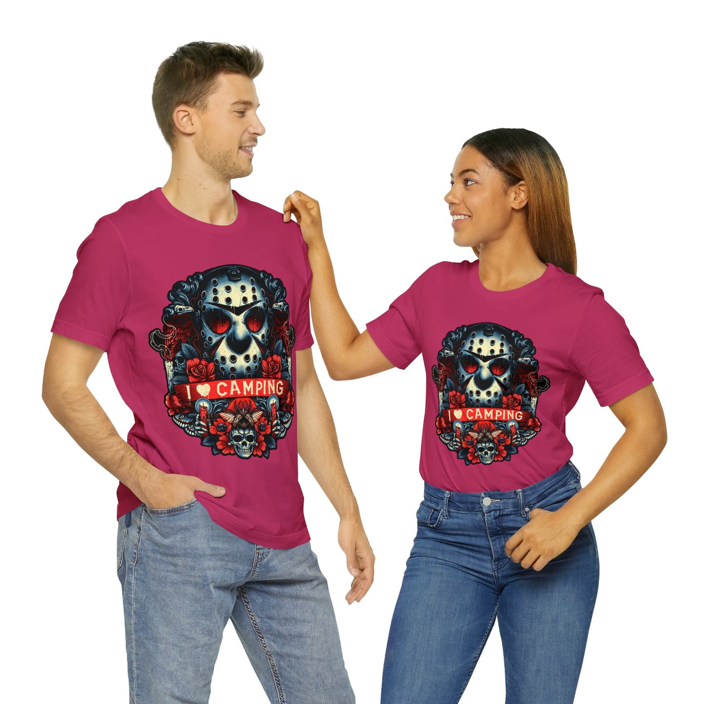 Friday the 13th - I Heart Camping Short Sleeve Tee