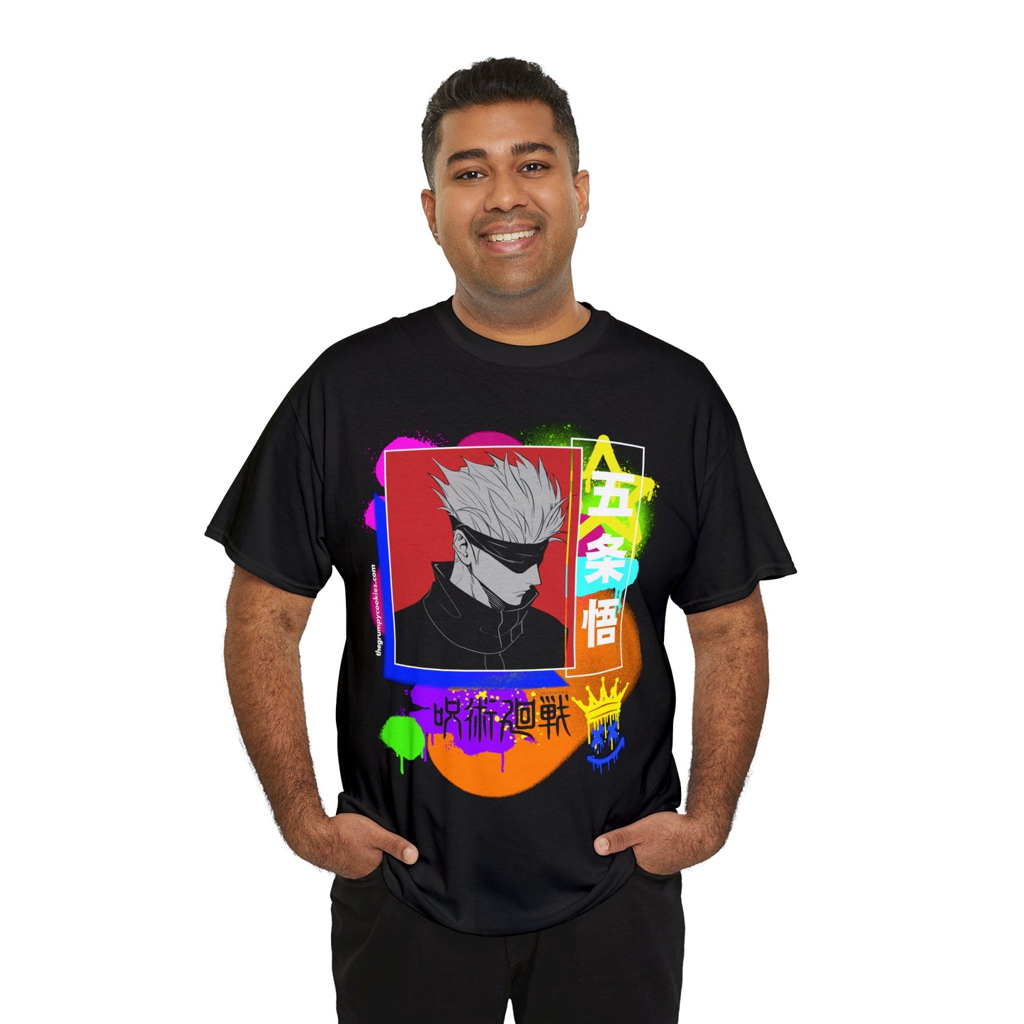 Jujutsu Kaisen - Emo Gojo Unisex Heavy Cotton Tee