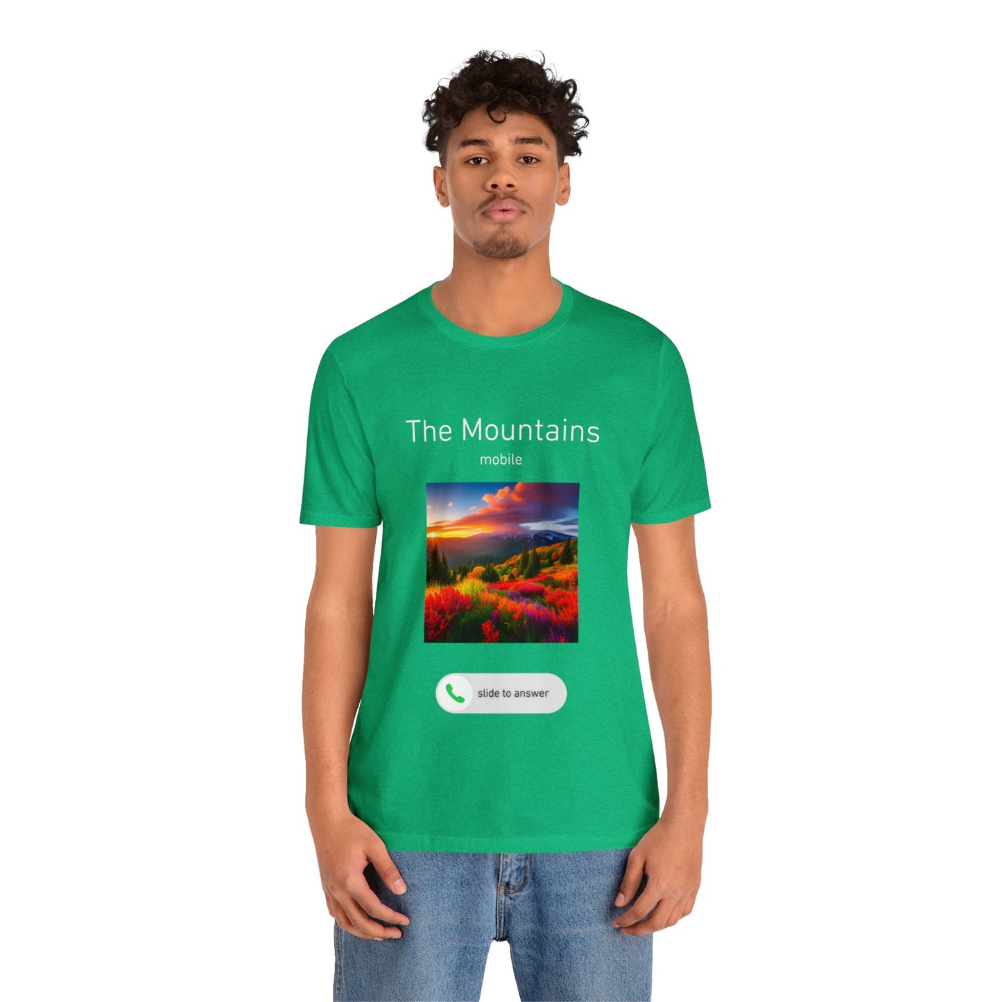 The Grumpy Cookies - Mountains Calling Short Sleeve Tee