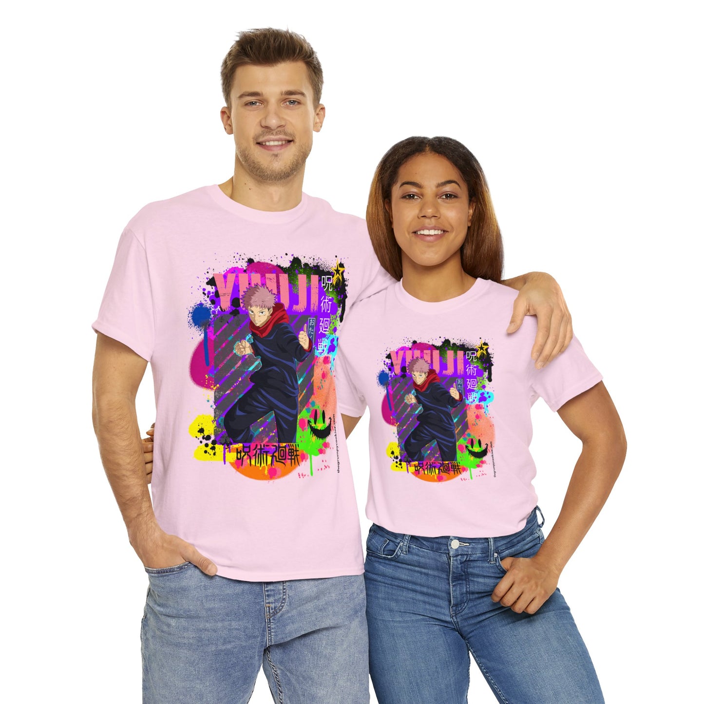 Jujutsu Kaisen - Yuji Says Bring It Unisex Heavy Cotton Tee