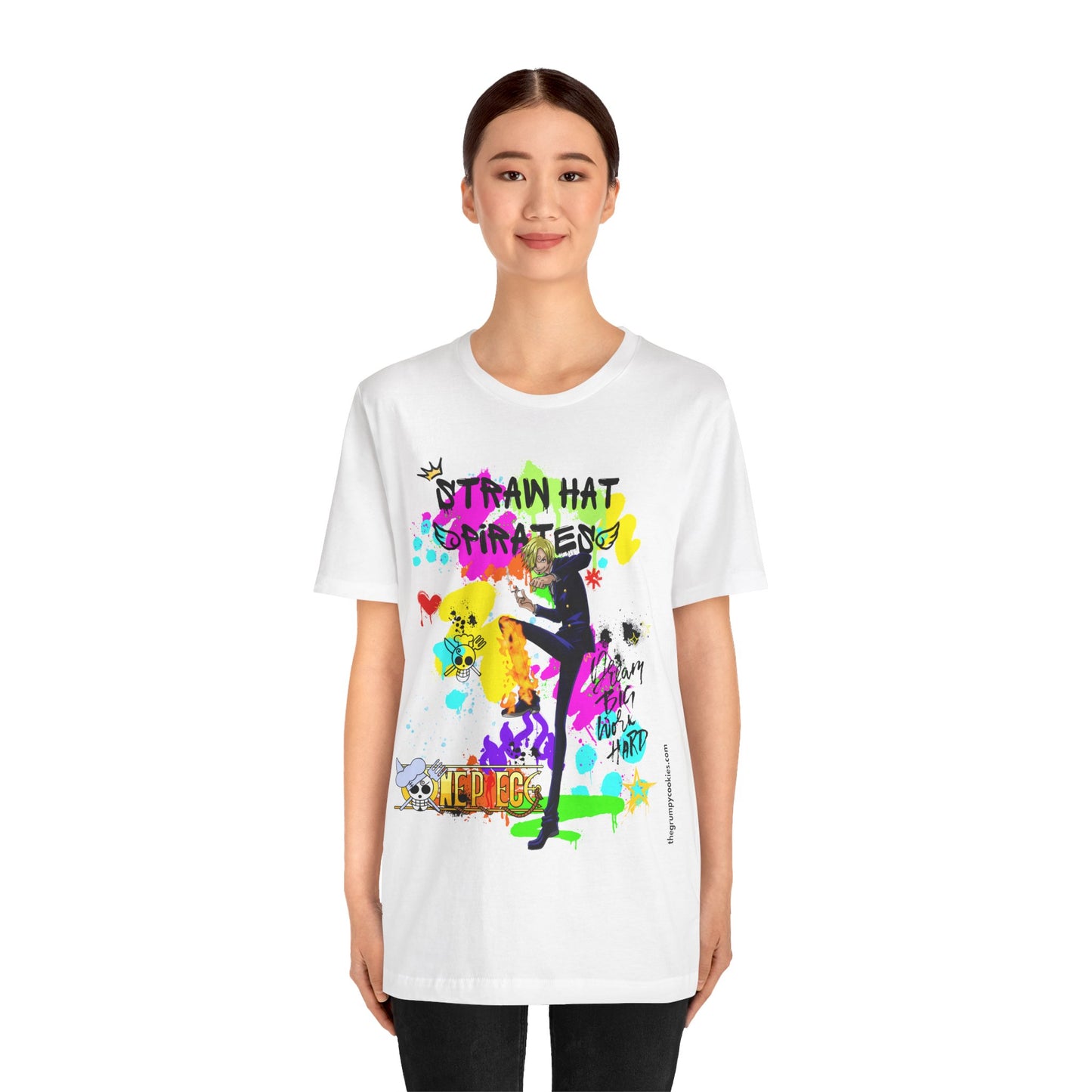 One Piece - Graffiti Sanji Unisex Jersey Short Sleeve Tee