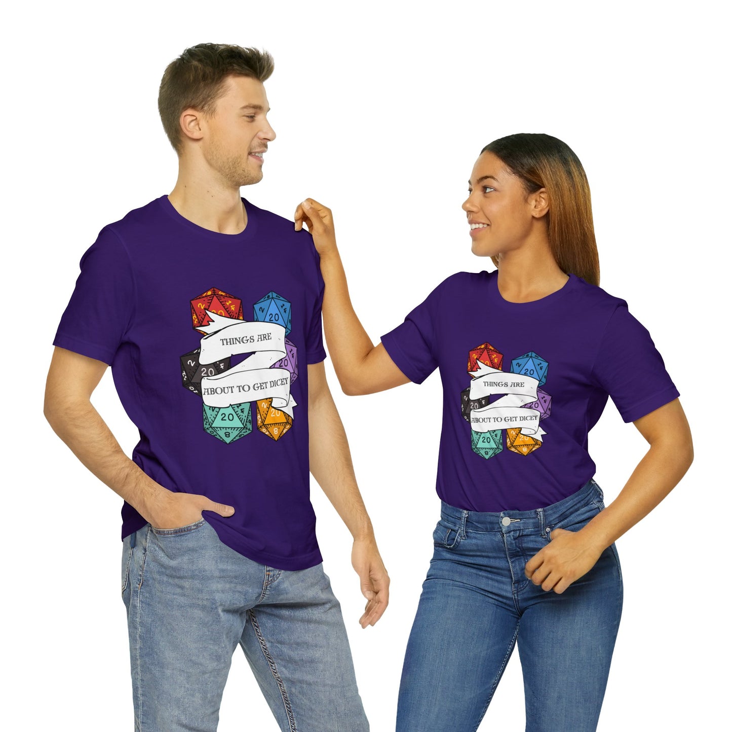 Dungeons & Dragons - Dicey Short Sleeve Tee