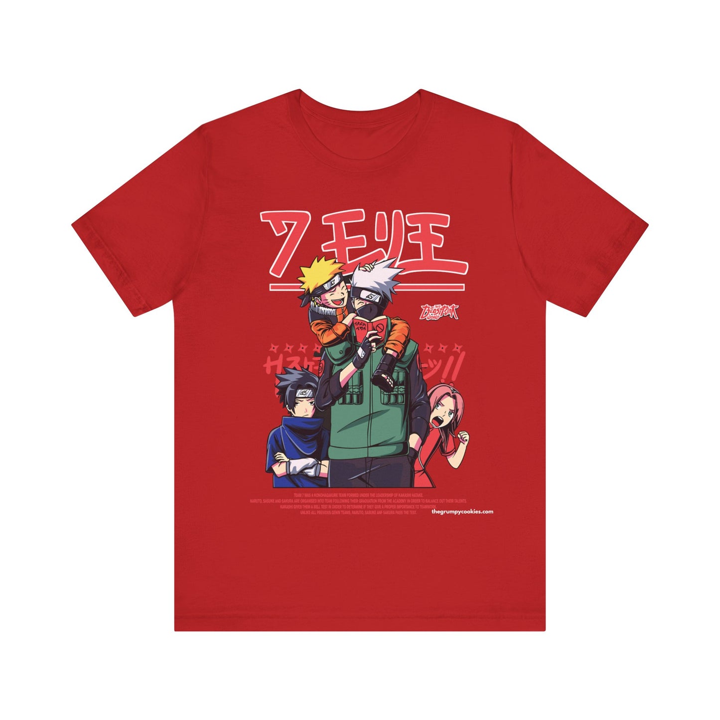 Naruto - Team Kakashi Jersey Short Sleeve Tee