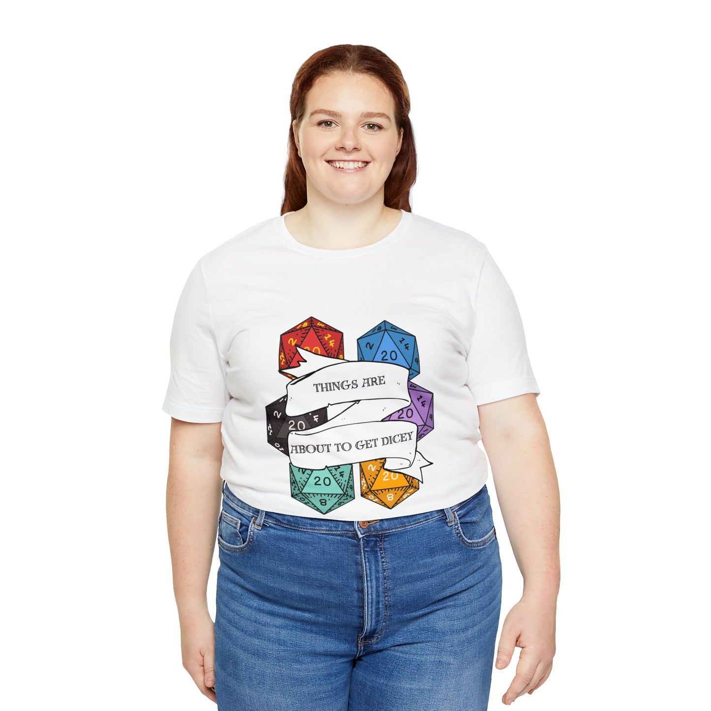 Dungeons & Dragons - Dicey Short Sleeve Tee