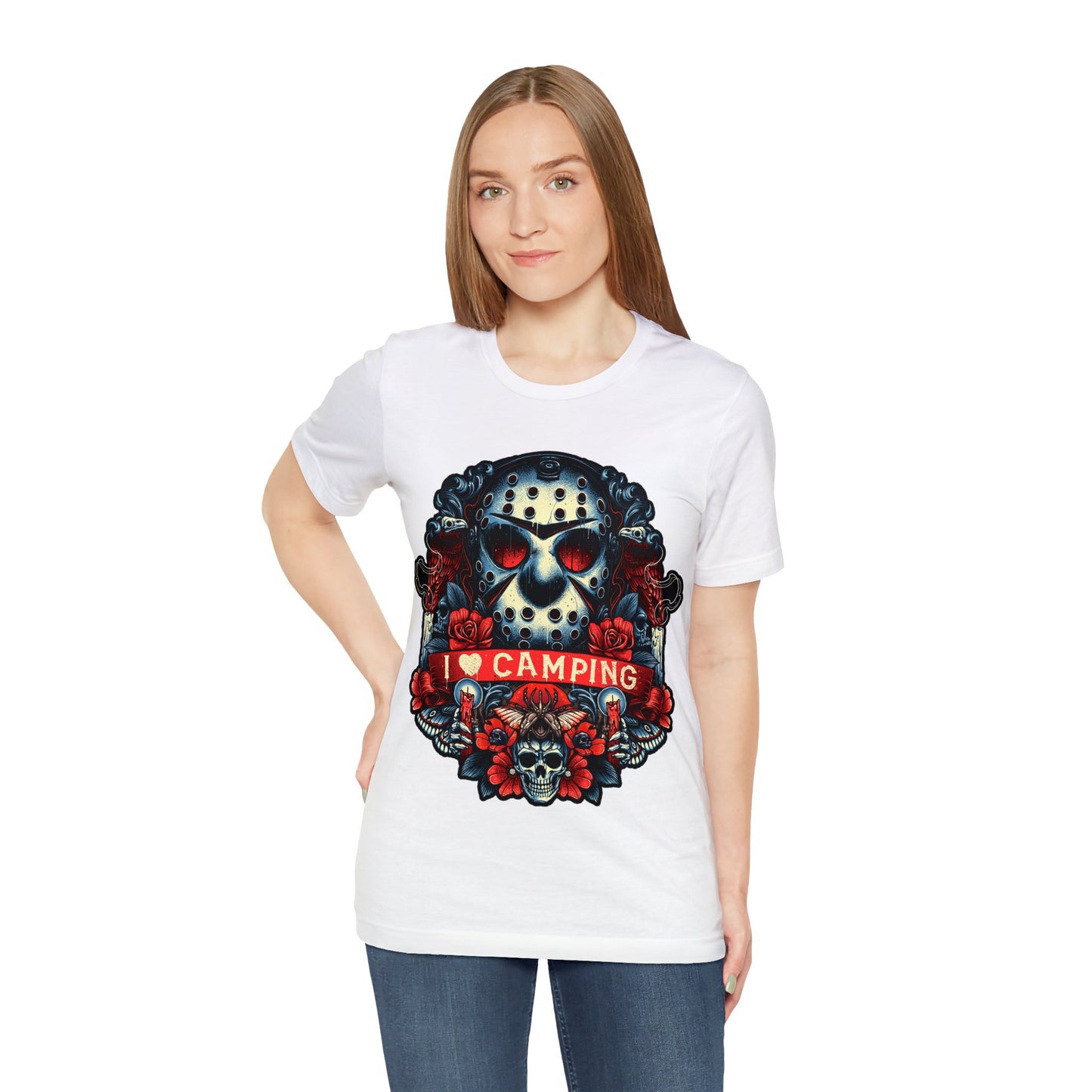 Friday the 13th - I Heart Camping Short Sleeve Tee
