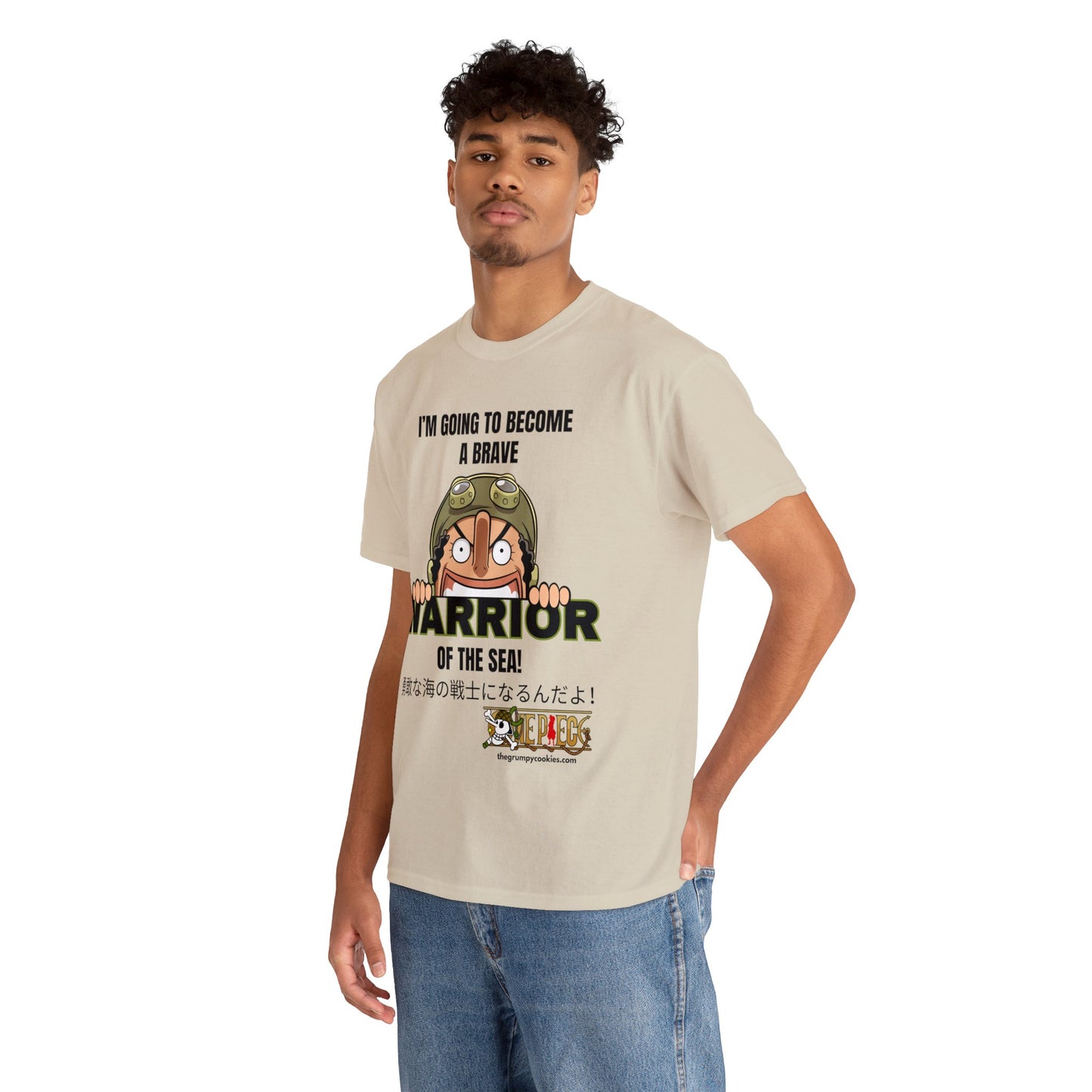 One Piece - Brave Warrior of the Sea Unisex Heavy Cotton Tee