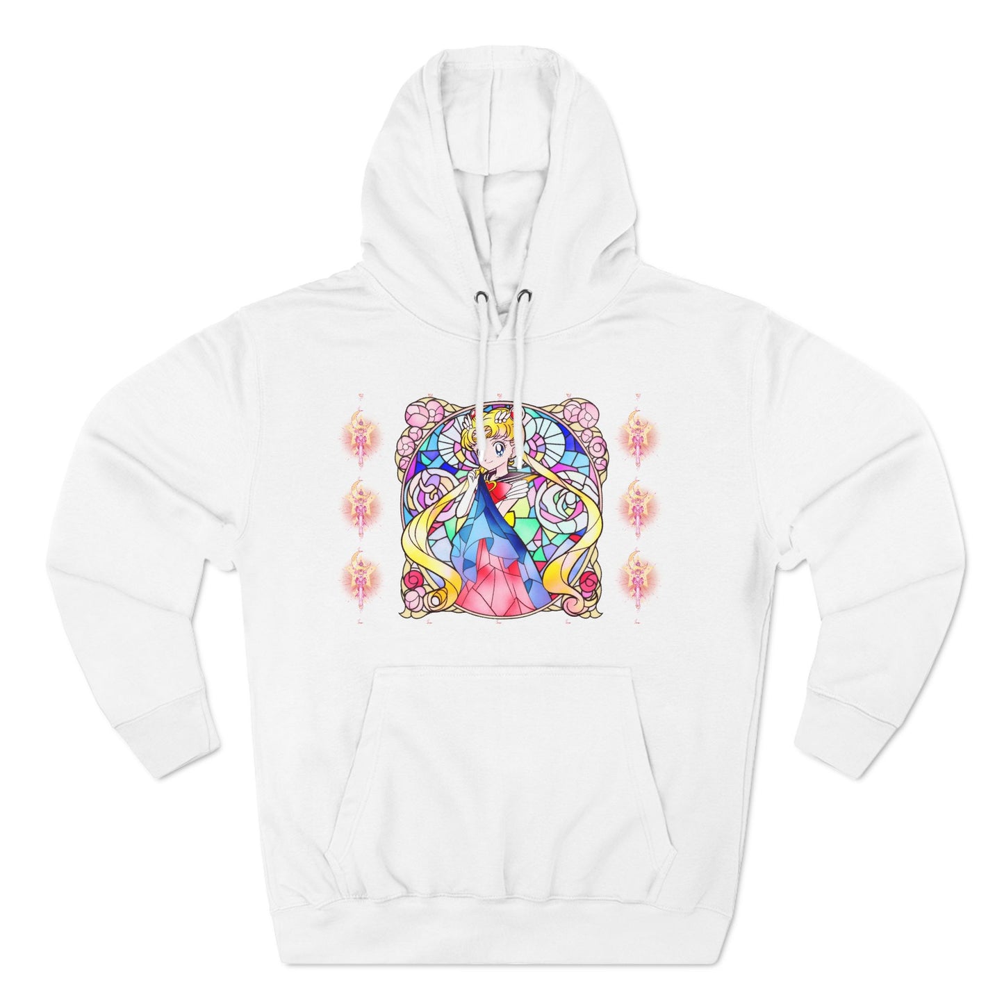 Sailor Moon - Stained Glass Sailor Power Pullover Hoodie