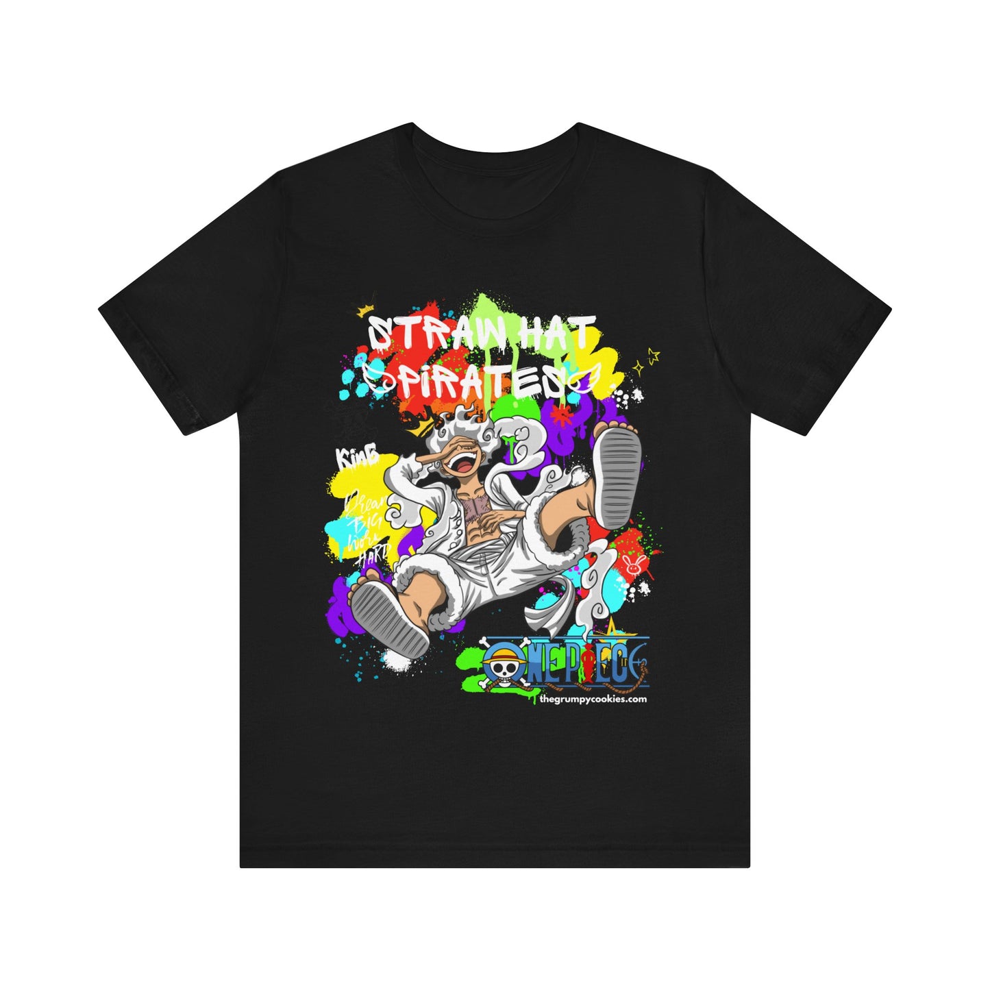 One Piece - Graffiti Luffy Unisex Jersey Short Sleeve Tee