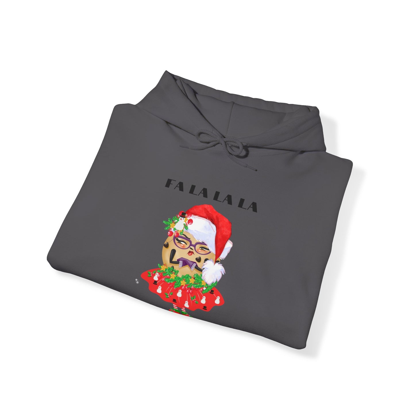 The Grumpy Cookies - Katrina Fa La La La Unisex Heavy Blend™ Hooded Sweatshirt