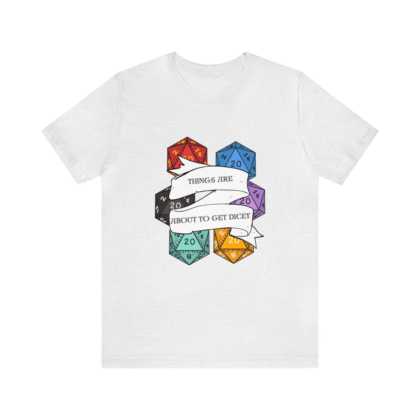 Dungeons & Dragons - Dicey Short Sleeve Tee