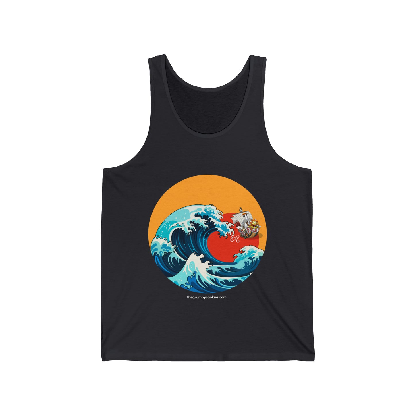 One Piece - Riding the Wave Jersey Tank