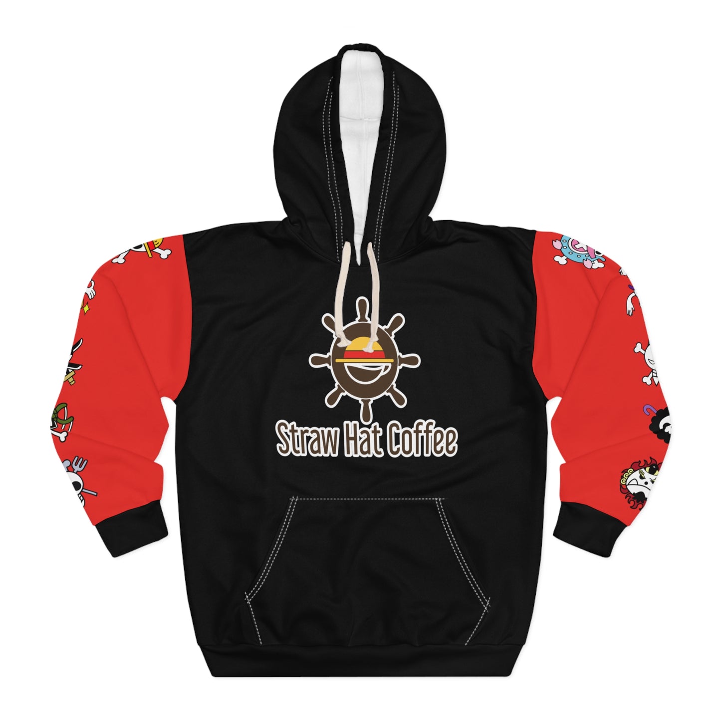 Straw Hat Coffee - Jolly Team Light Weight Hoodie Unisex Pullover Hoodie