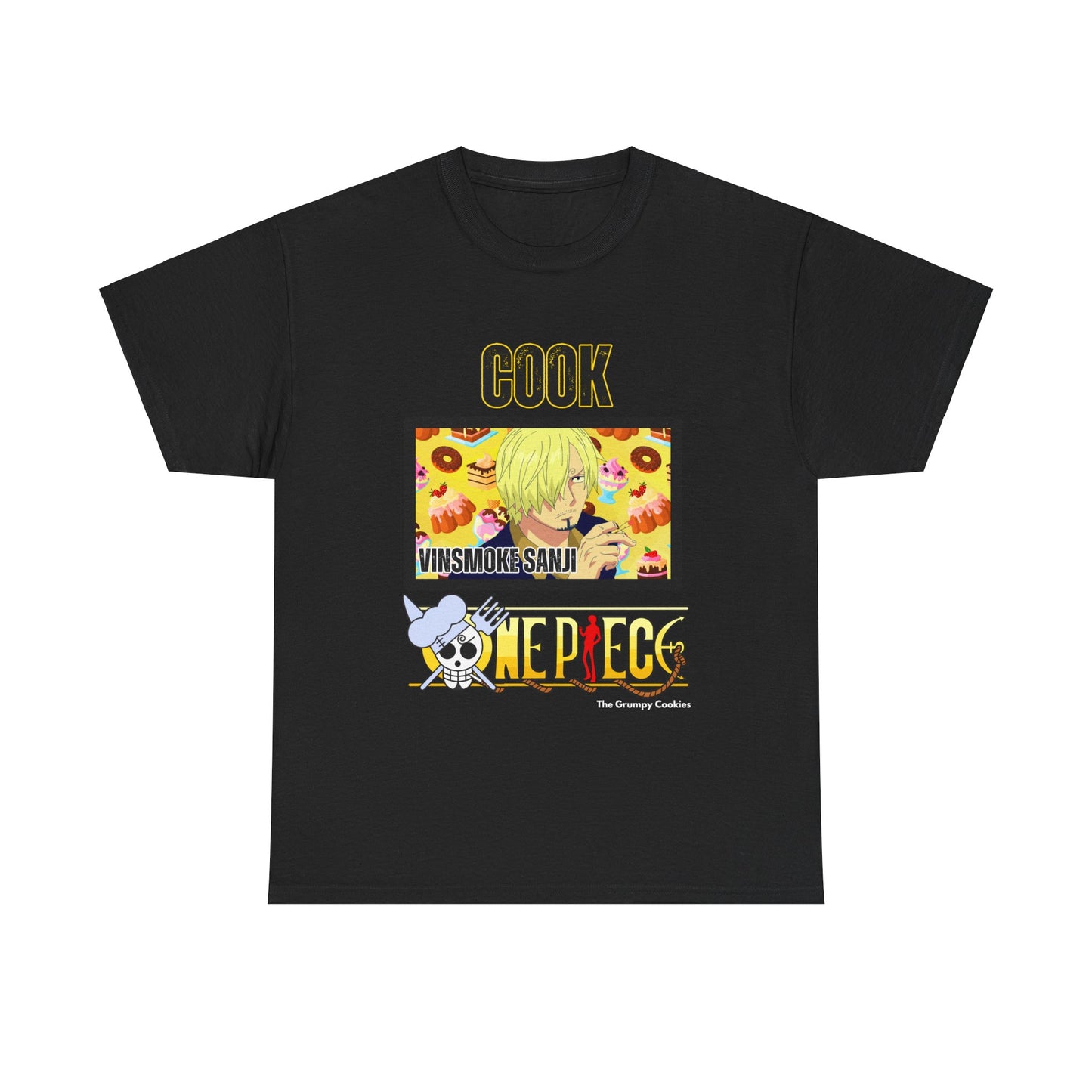 One Piece - Cook Sanji Unisex Heavy Cotton Tee