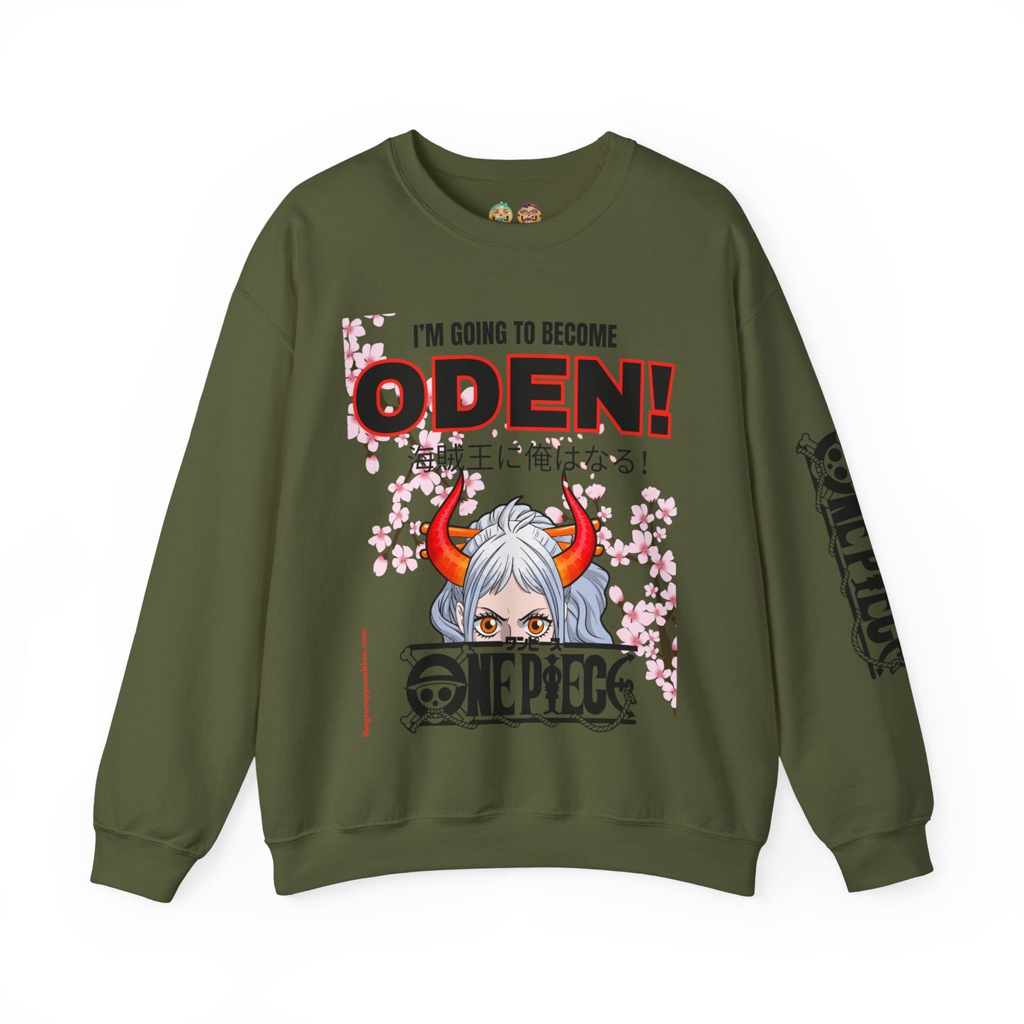 One Piece - I Will Be Oden Unisex Heavy Blend™ Crewneck Sweatshirt