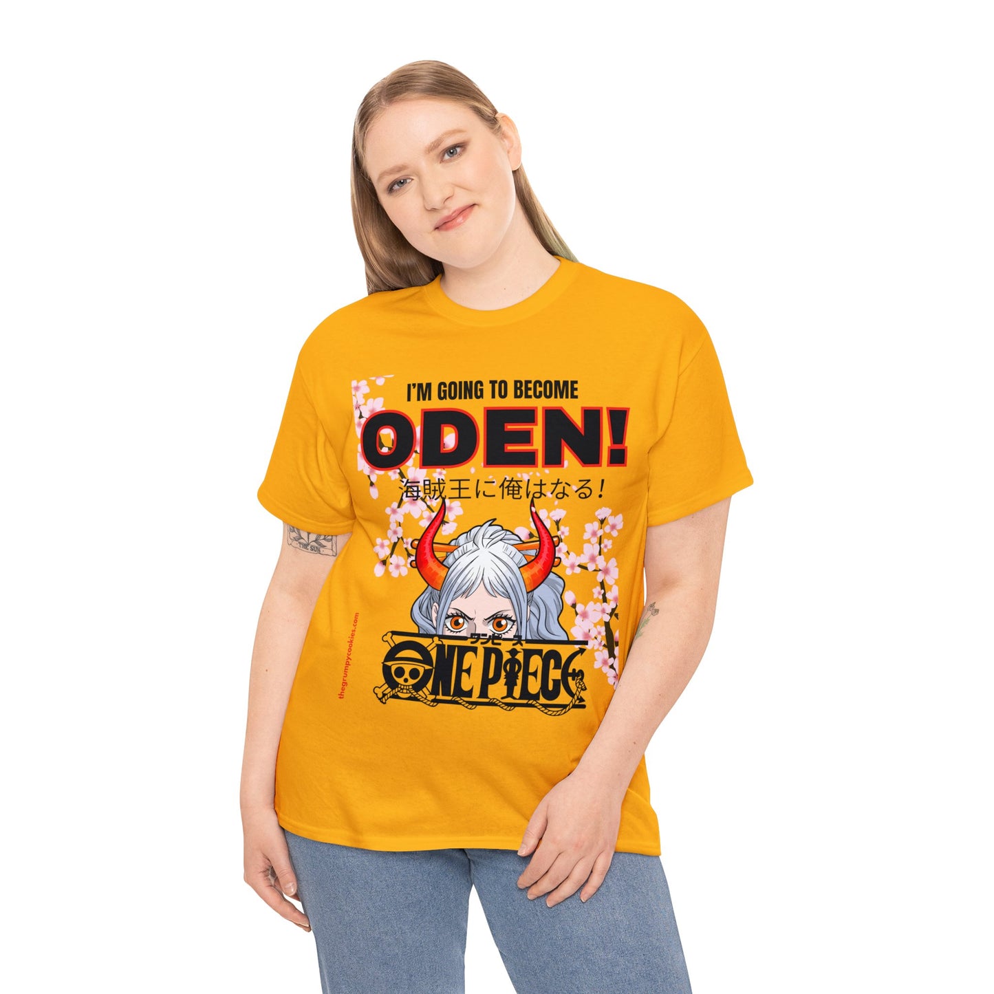 One Piece - I'll Be Oden Unisex Heavy Cotton Tee