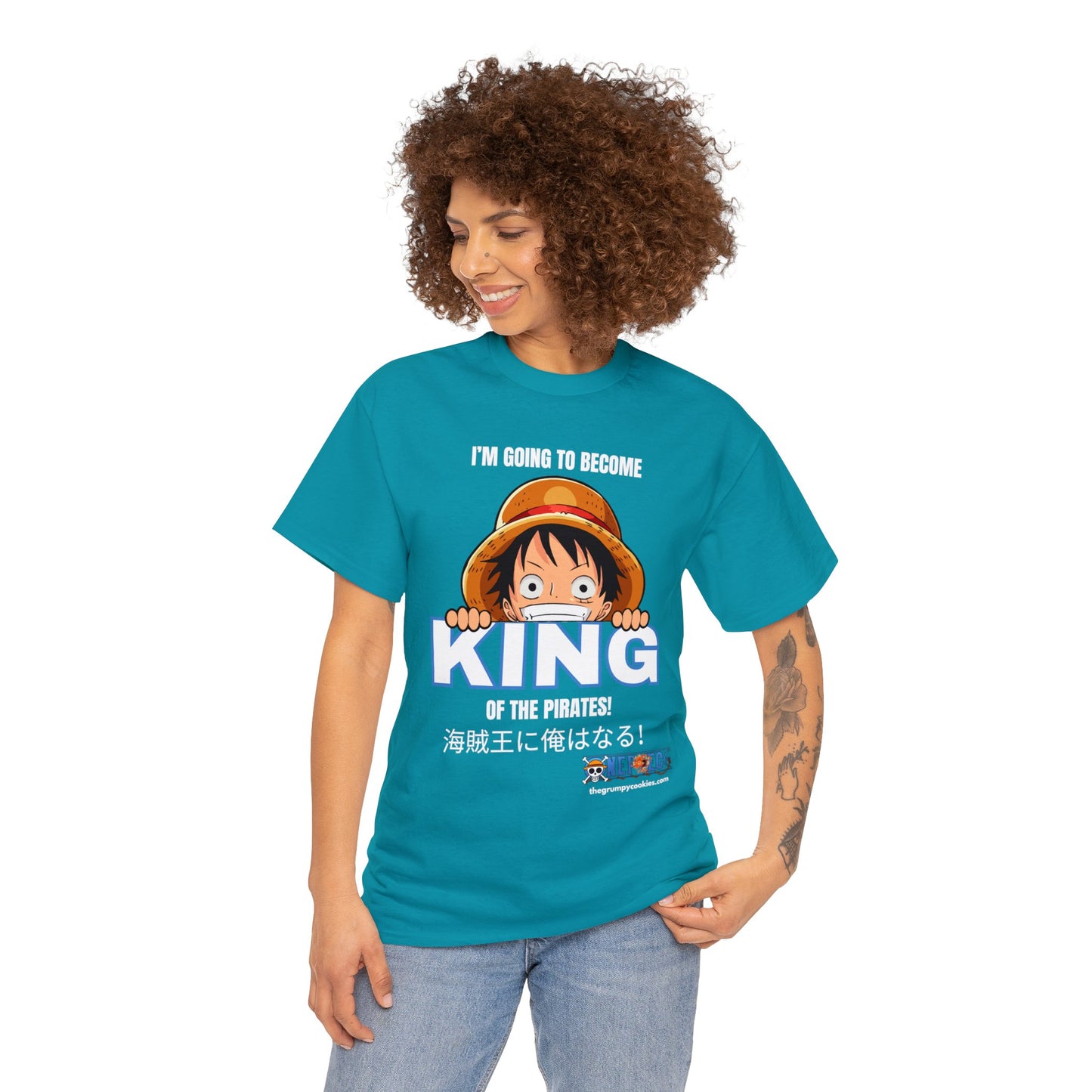 One Piece - King of the Pirates Unisex Heavy Cotton Tee