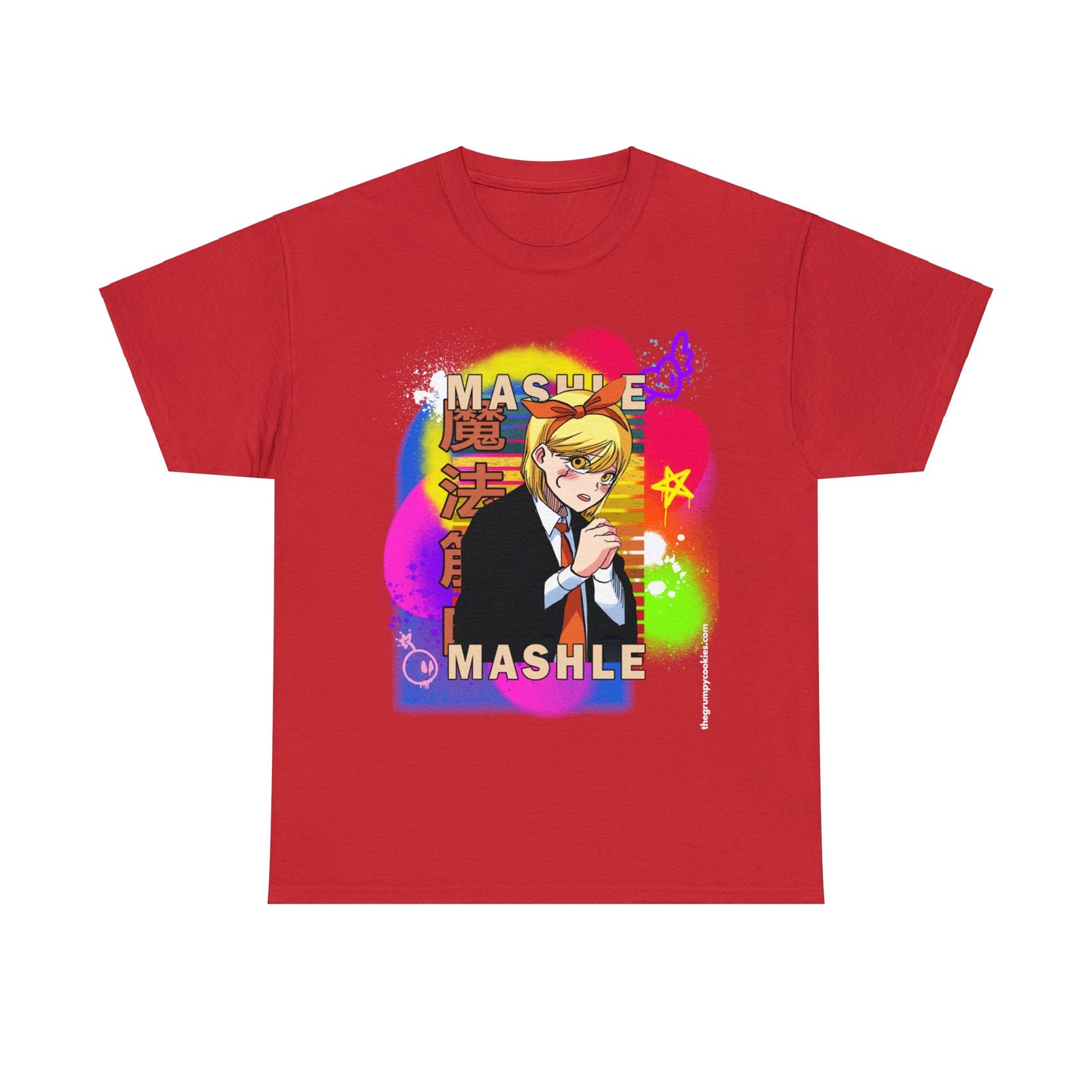Mashle - Lemon Irvine Graffiti Unisex Heavy Cotton Tee