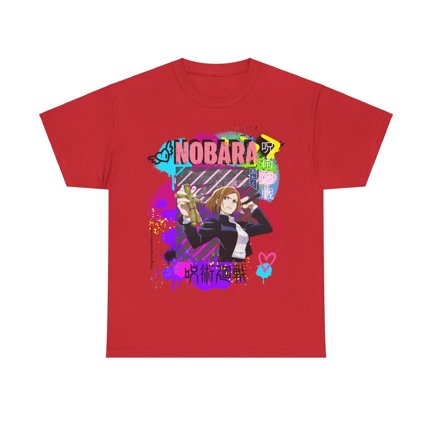 Jujutsu Kaisen - Nobara Means Business Unisex Heavy Cotton Tee
