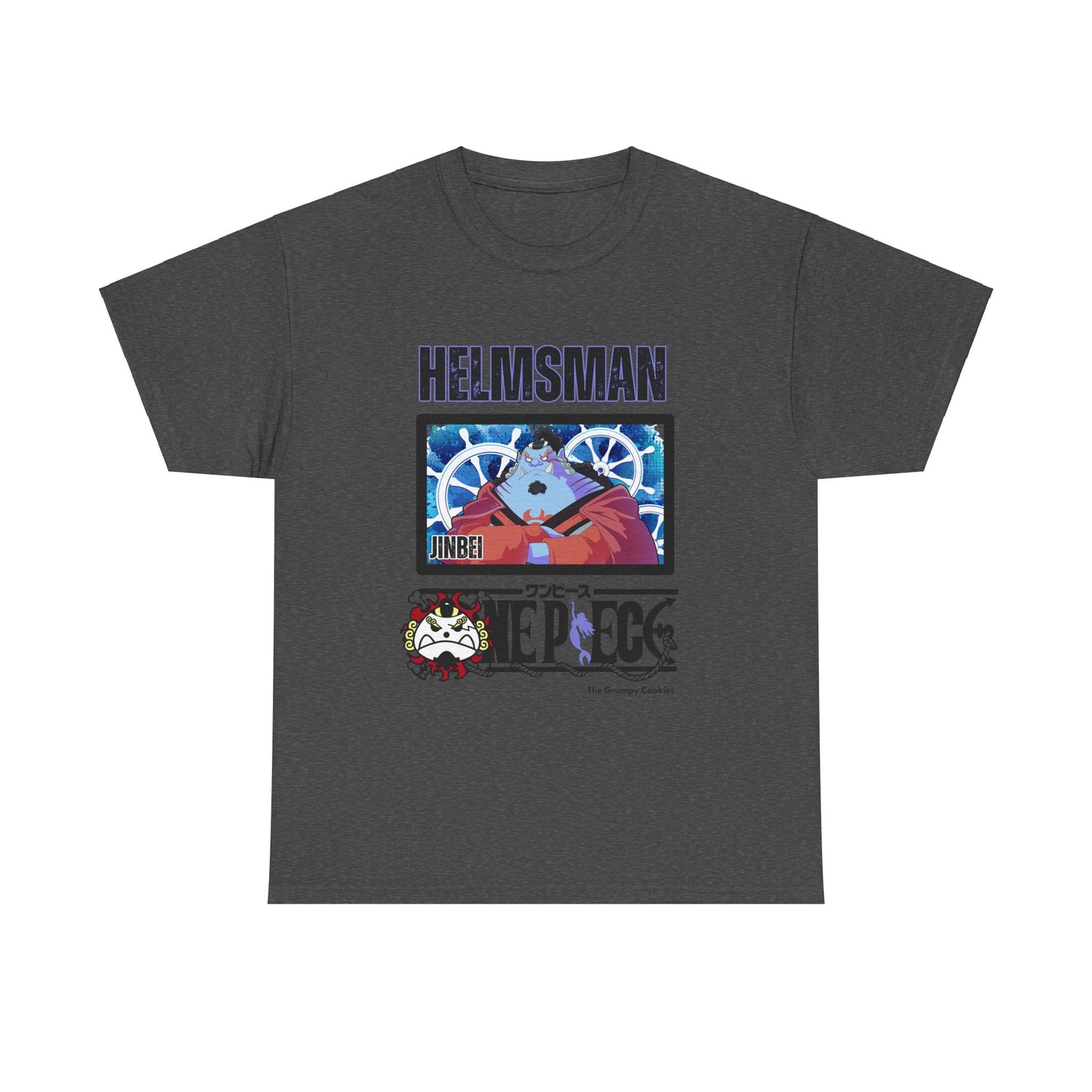 One Piece - Helmsman Jimbei Unisex Heavy Cotton Tee