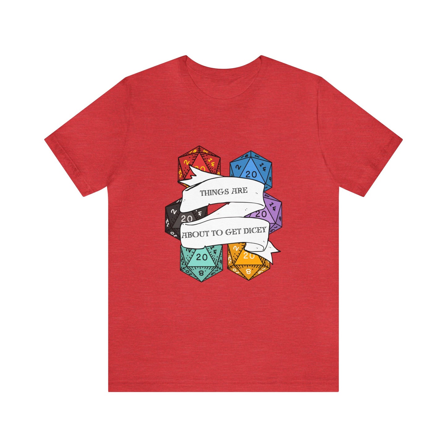 Dungeons & Dragons - Dicey Short Sleeve Tee