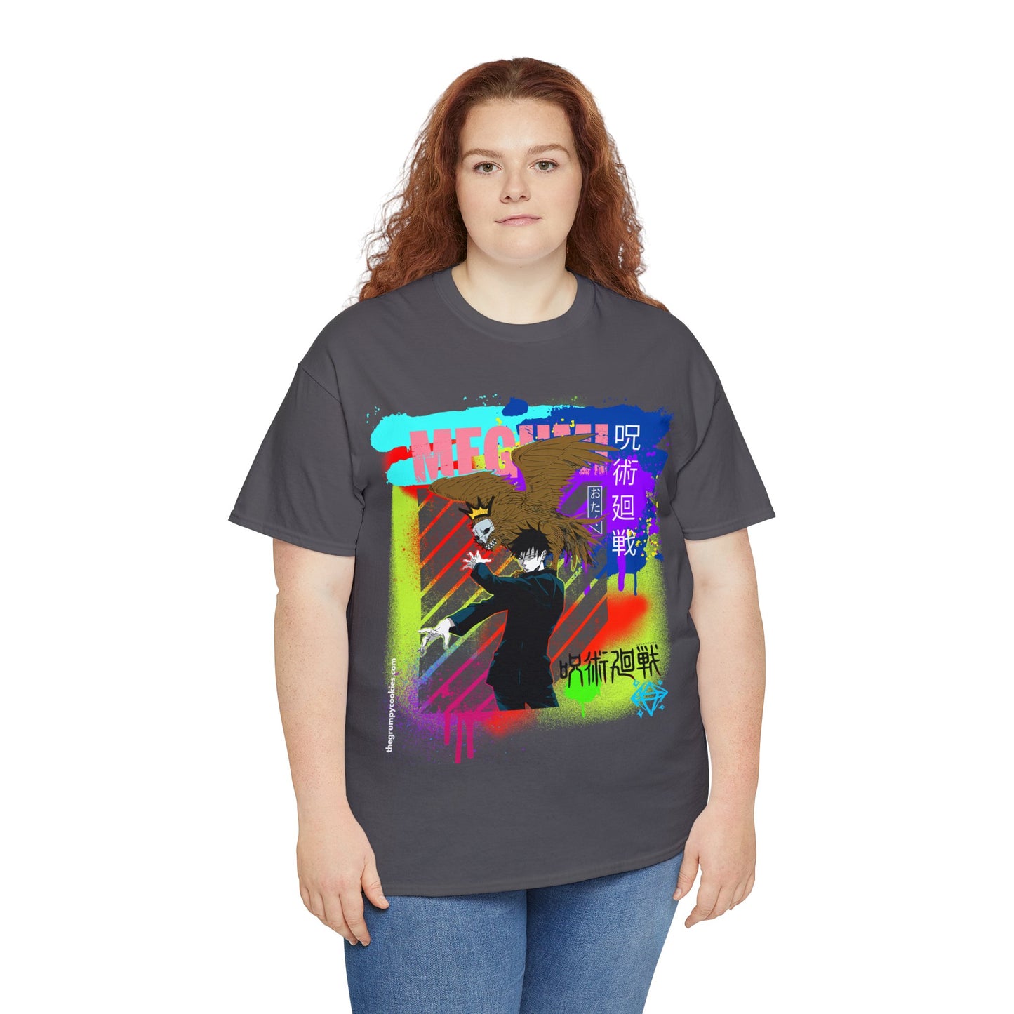 Jujutsu Kaisen - Megumi & Nue Unisex Heavy Cotton Tee
