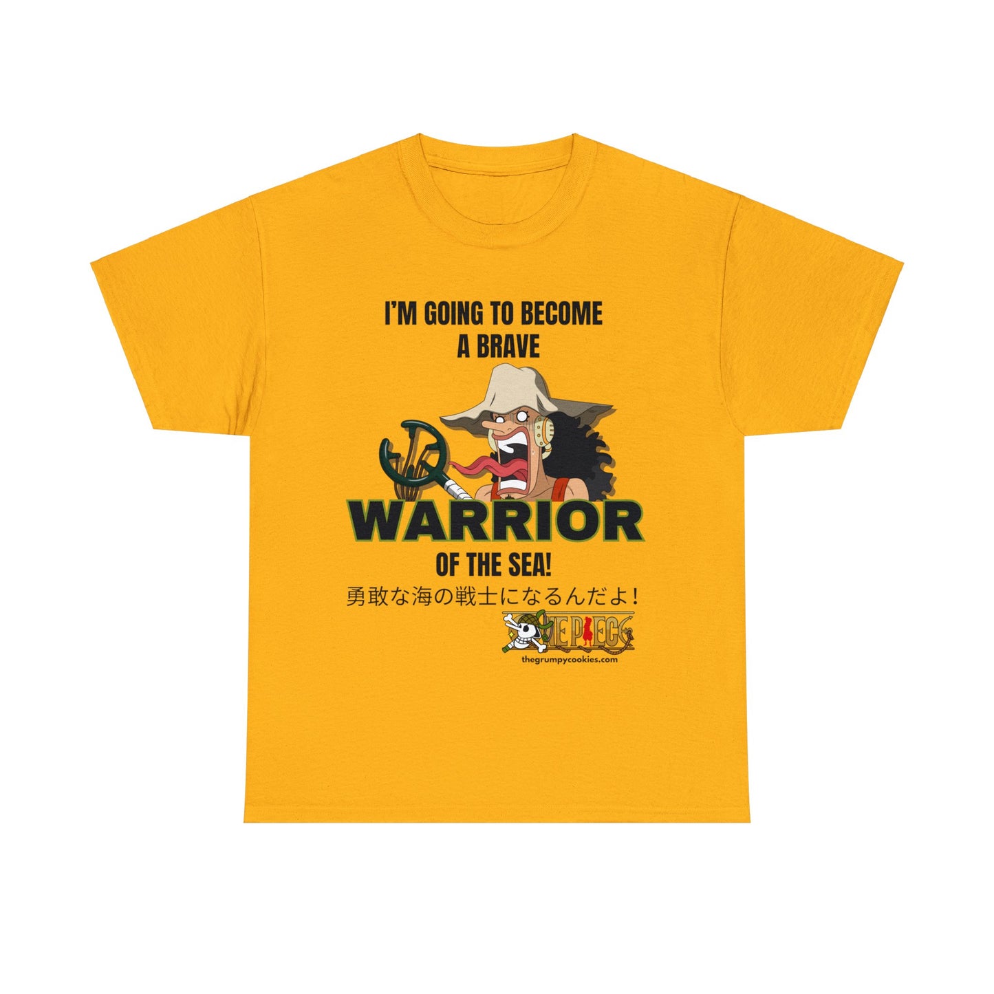 One Piece - Brave-ish Warrior of the Sea Unisex Heavy Cotton Tee