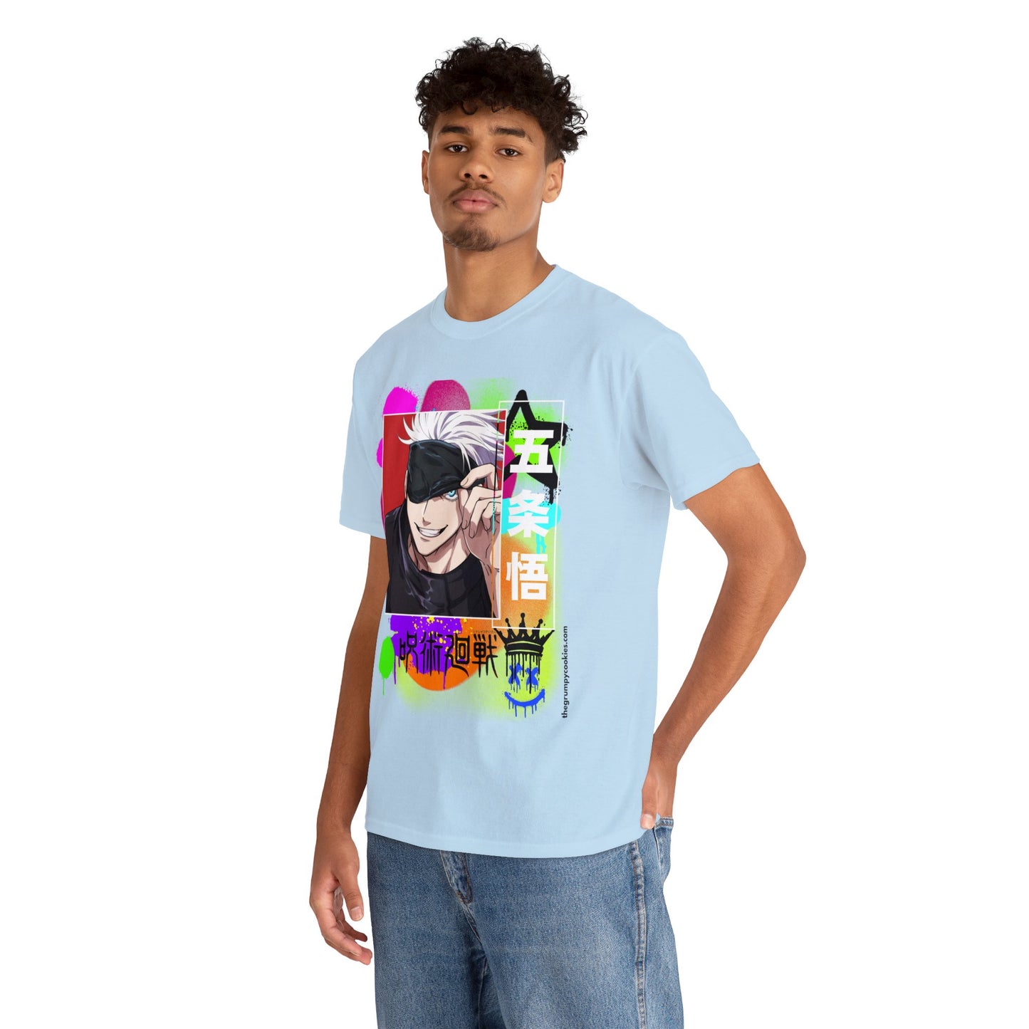 Jujutsu Kaisen - Peekaboo Gojo Unisex Heavy Cotton Tee