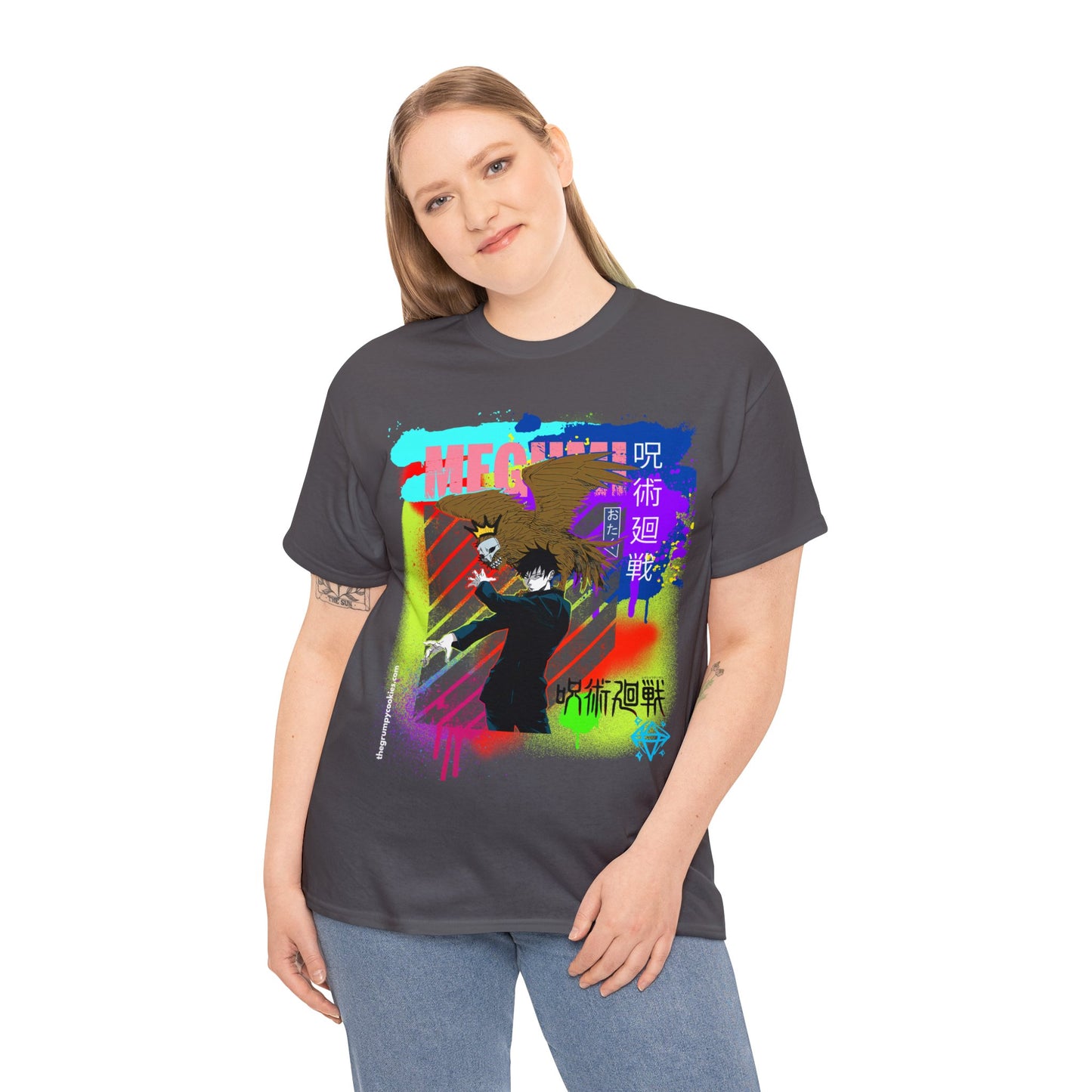 Jujutsu Kaisen - Megumi & Nue Unisex Heavy Cotton Tee