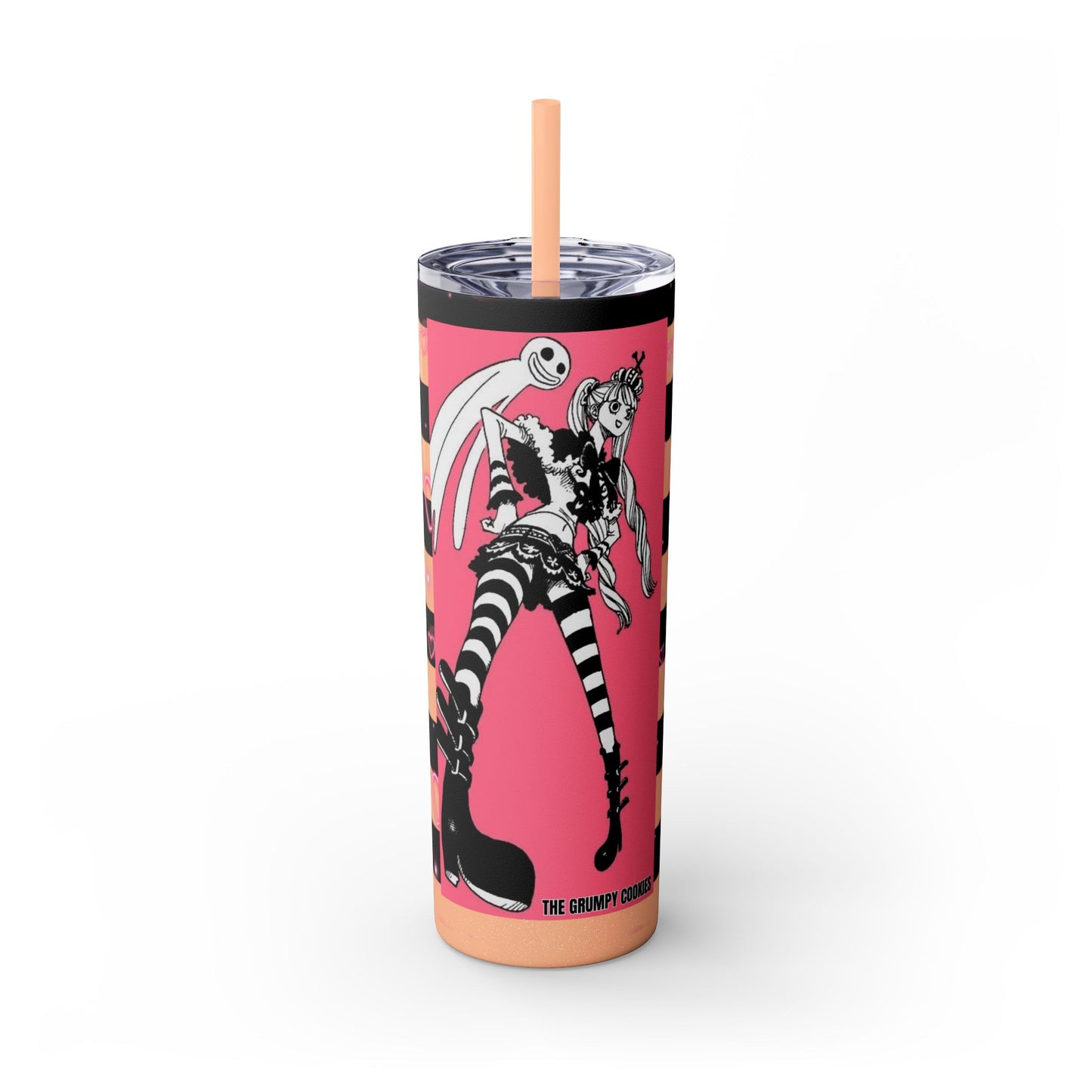 One Piece - I Heart Perona Tumbler with Straw, 20oz