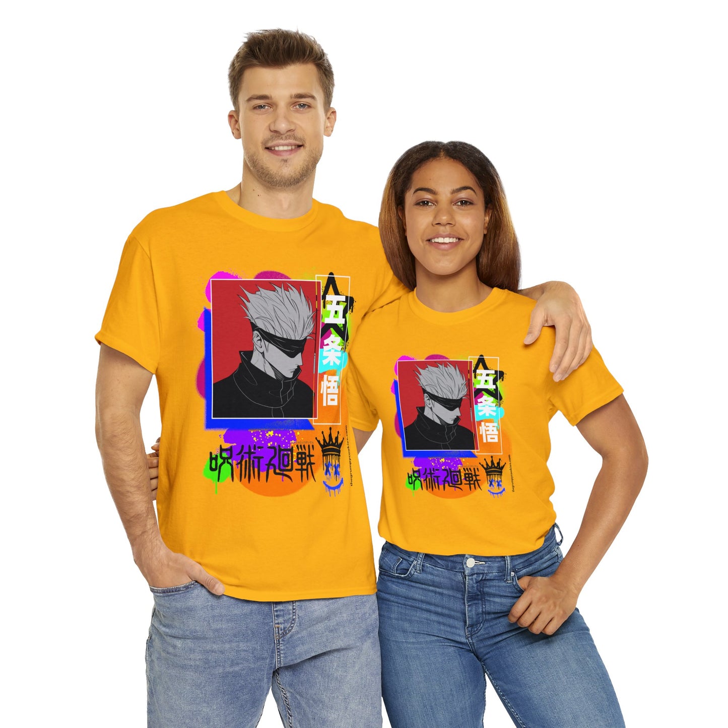 Jujutsu Kaisen - Emo Gojo Unisex Heavy Cotton Tee