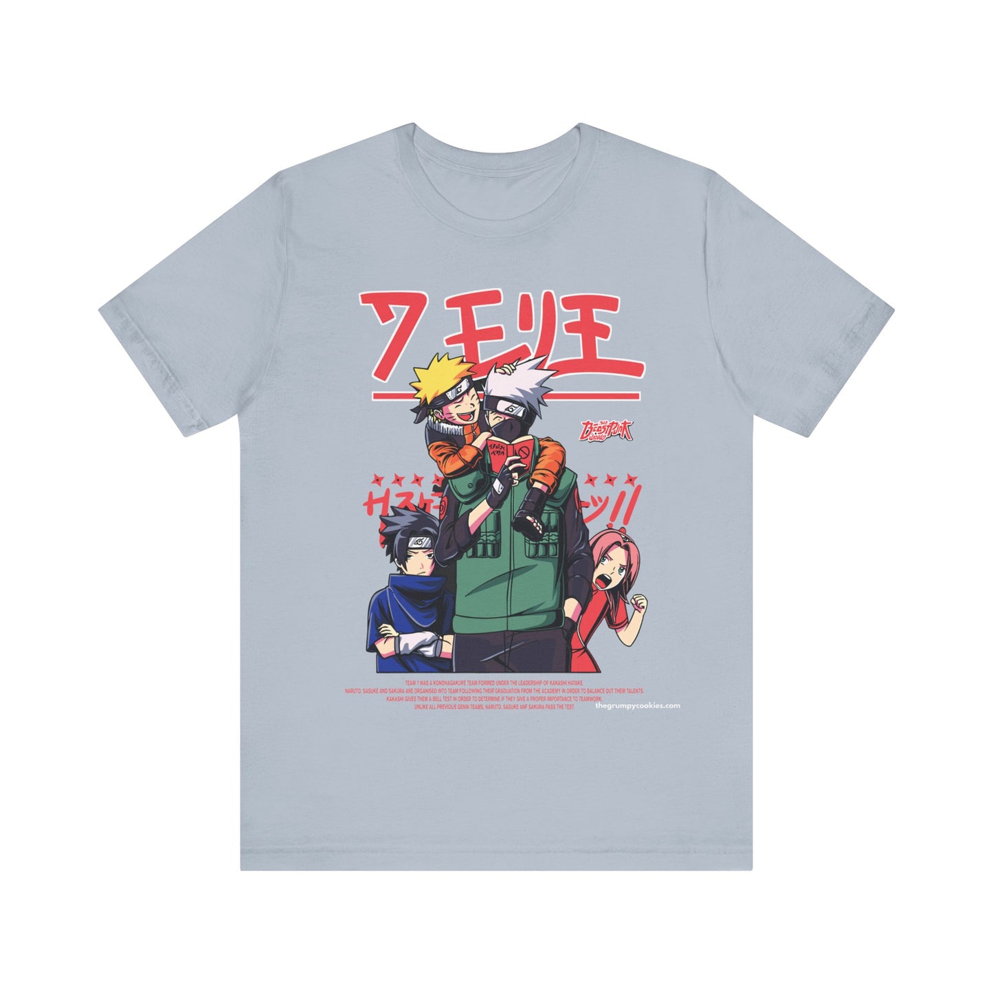 Naruto - Team Kakashi Jersey Short Sleeve Tee