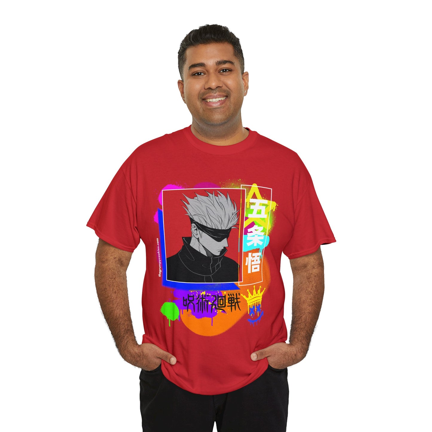 Jujutsu Kaisen - Emo Gojo Unisex Heavy Cotton Tee
