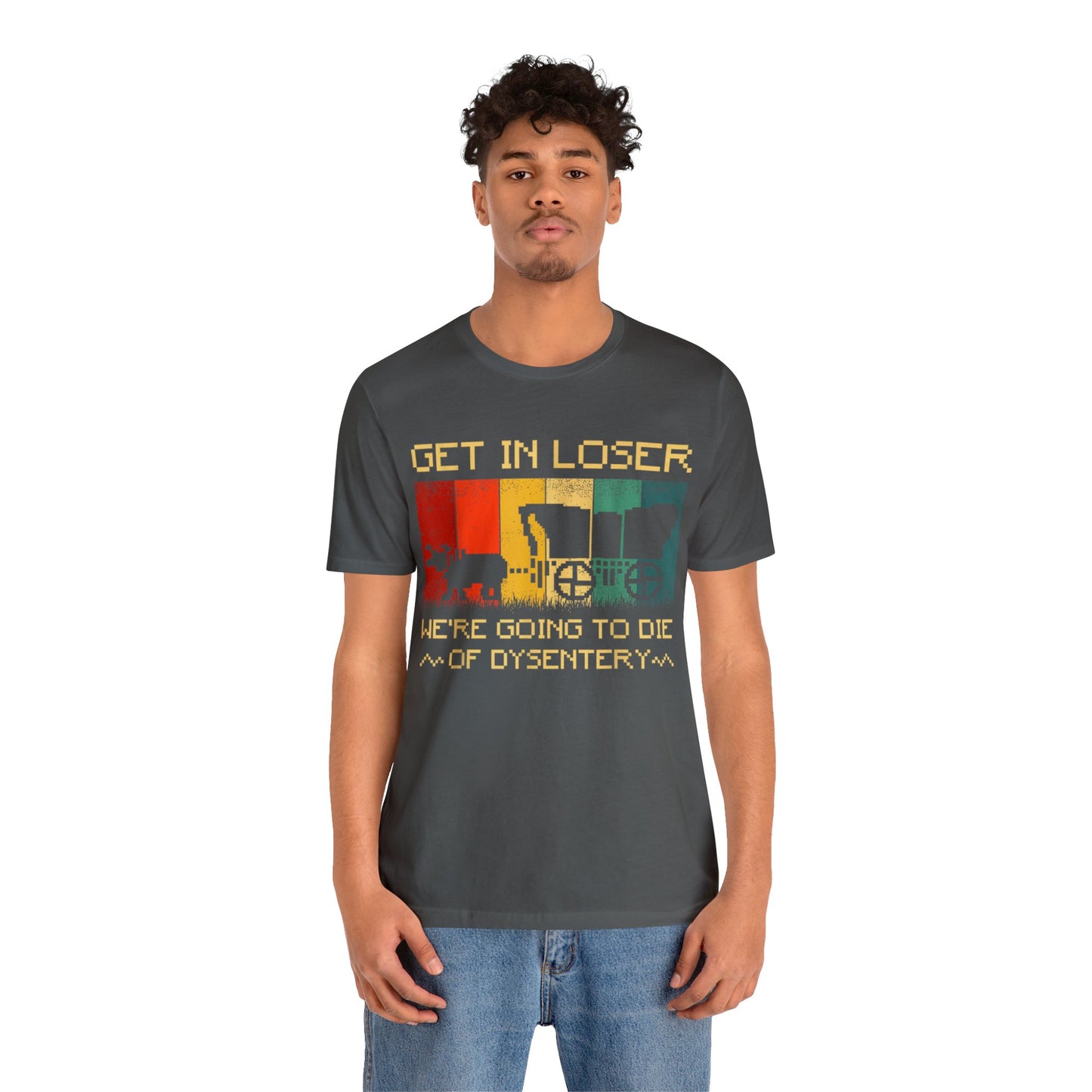 Oregon Trail- Everyone Dies Short Sleeve Tee