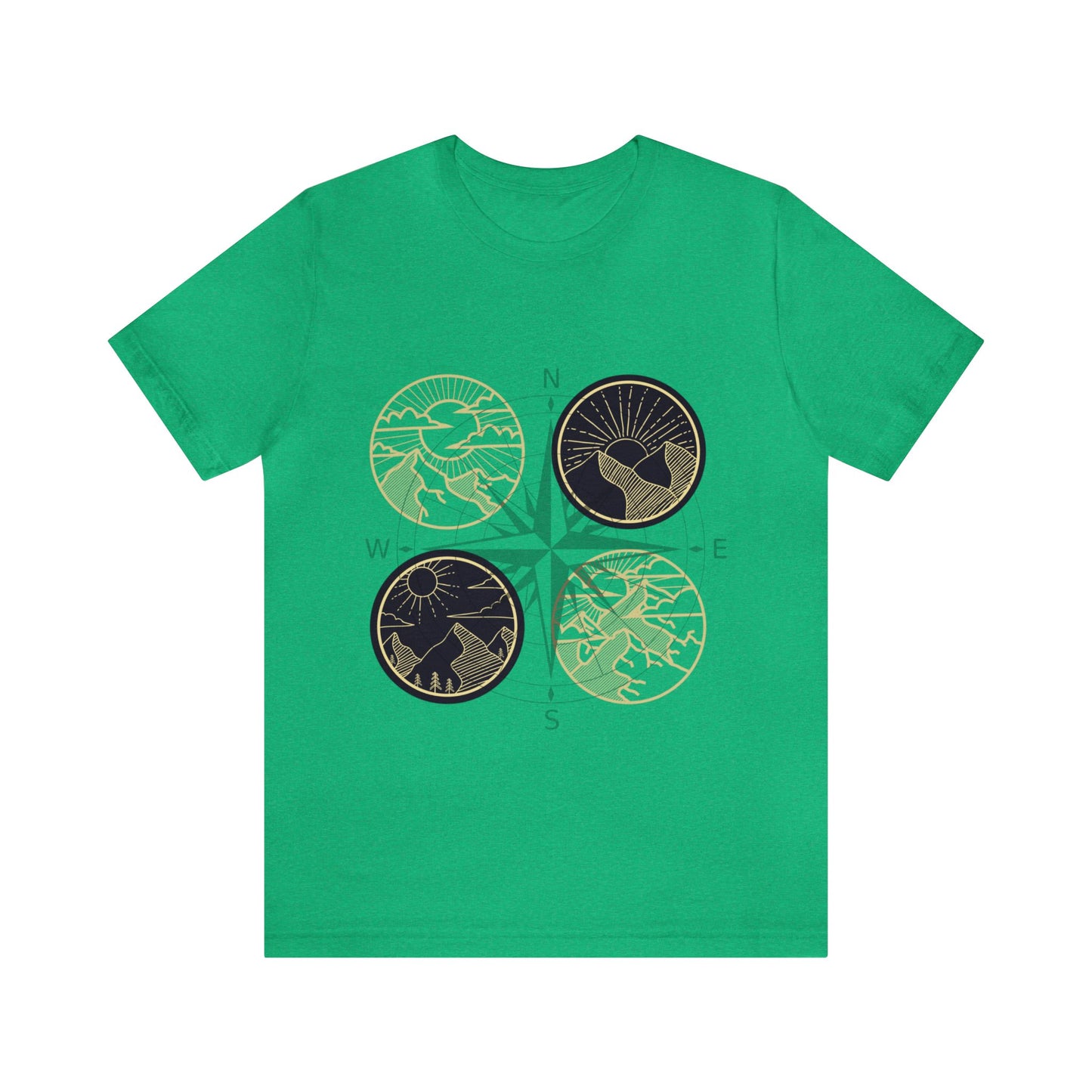 The Grumpy Cookies - Compass Short Sleeve Tee