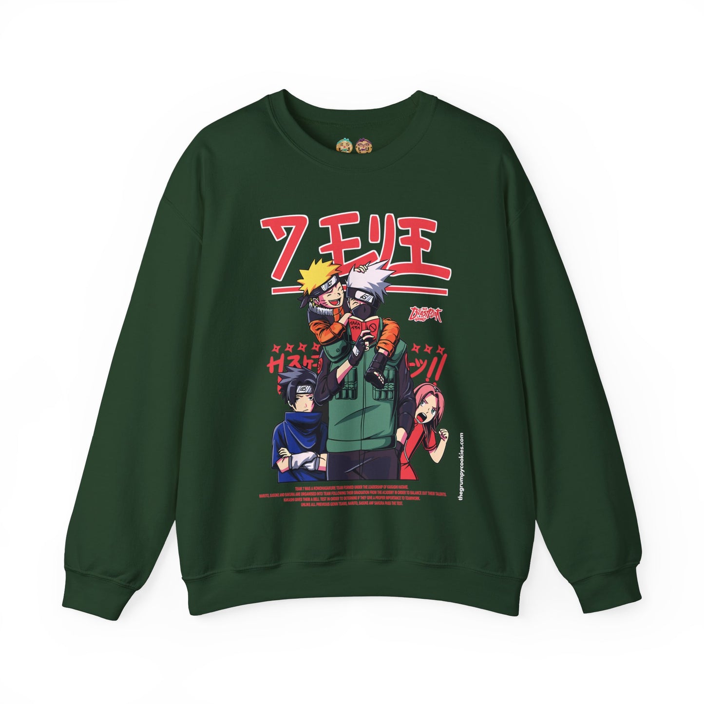Naruto - Team Kakashi Unisex Heavy Blend™ Crewneck Sweatshirt